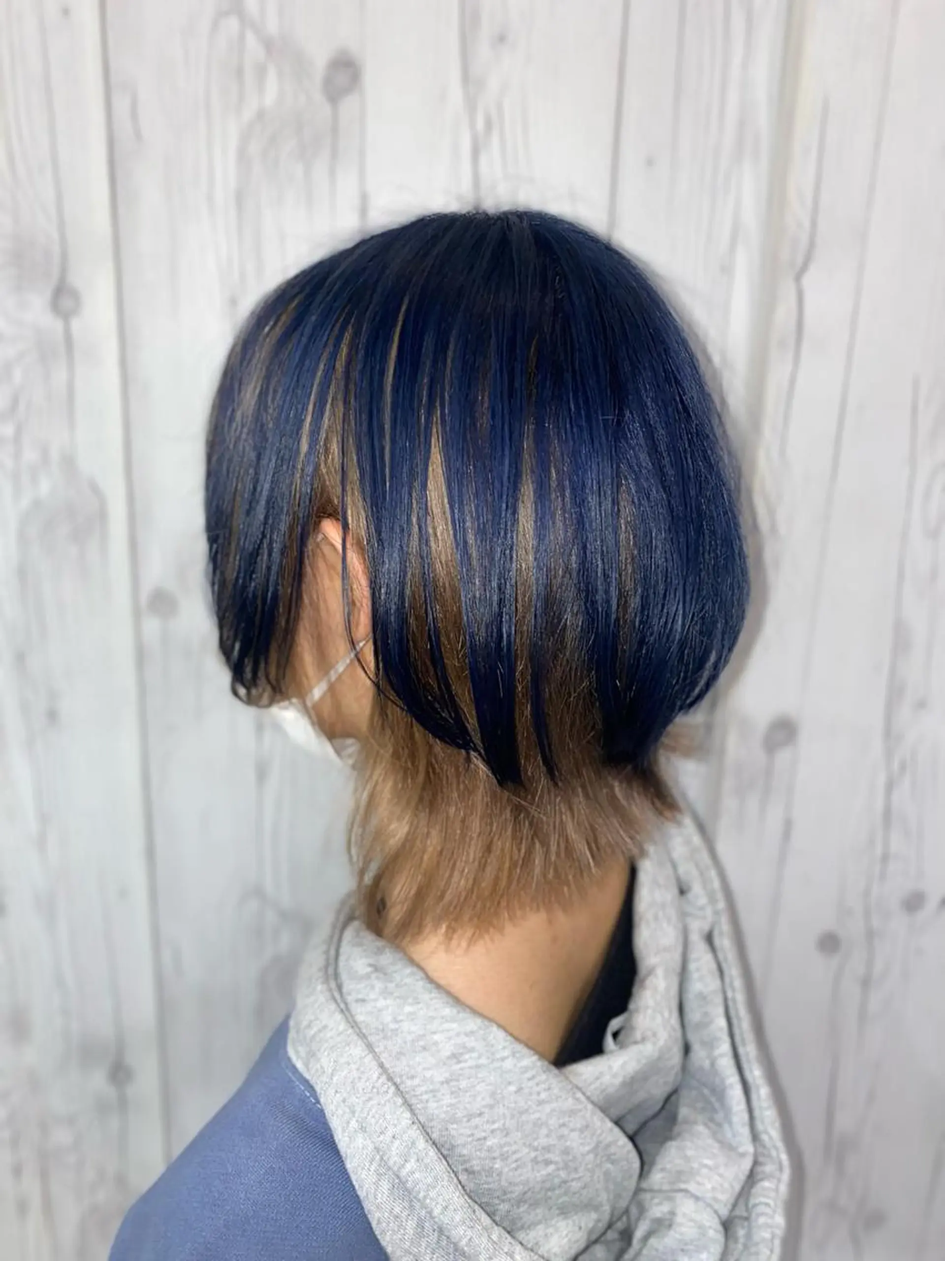 ミディアム ヘアカラー ゆぴ☾‪/推しカラー /ハイトーンのヘアスタイル