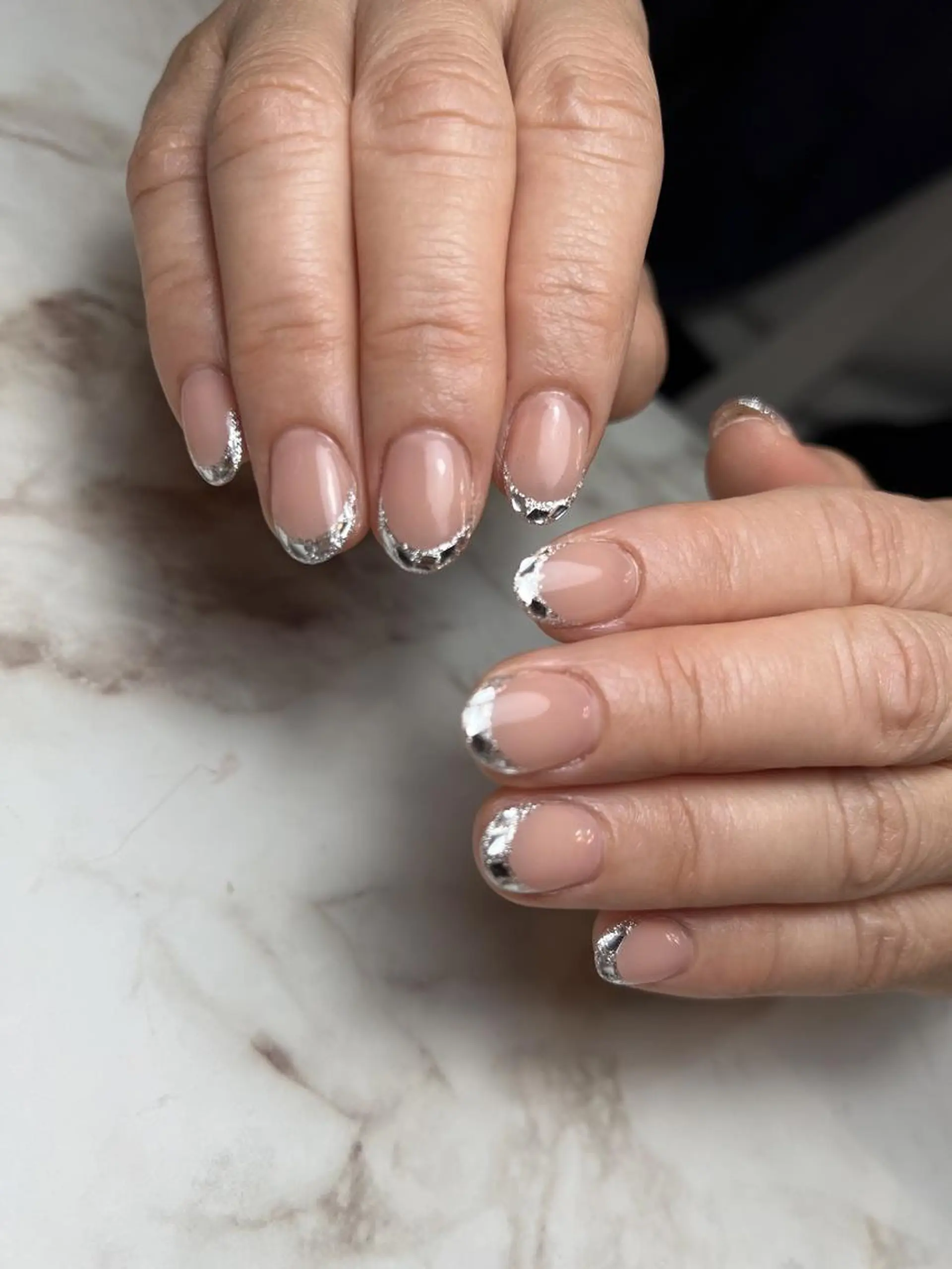 ネイル アートネイル ジェルネイル ニュアンスネイル パラジェル Nailist Honamiのネイルデザイン