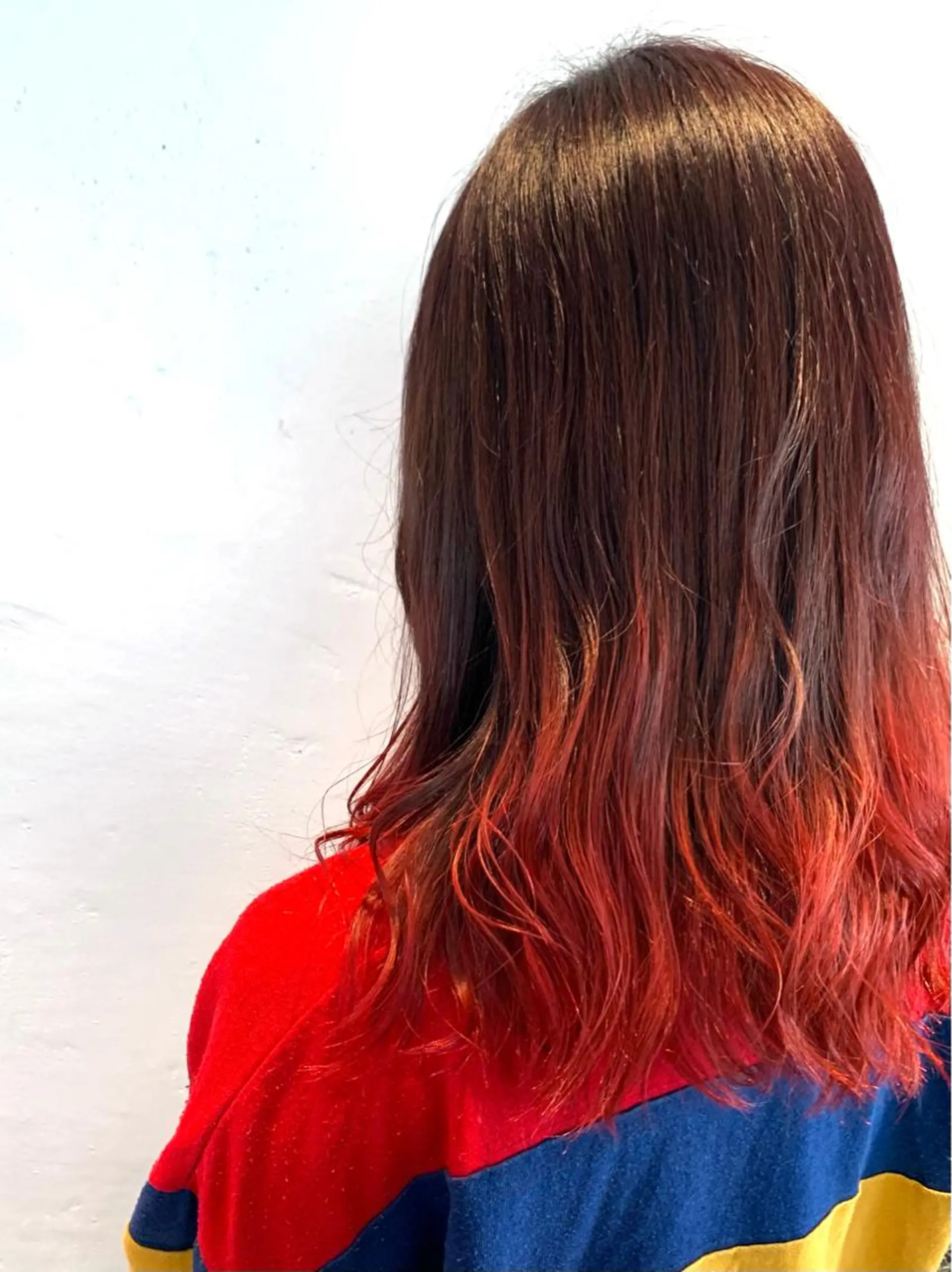 セミロング カラー 立川/シールエクステ /みづきのヘアスタイル