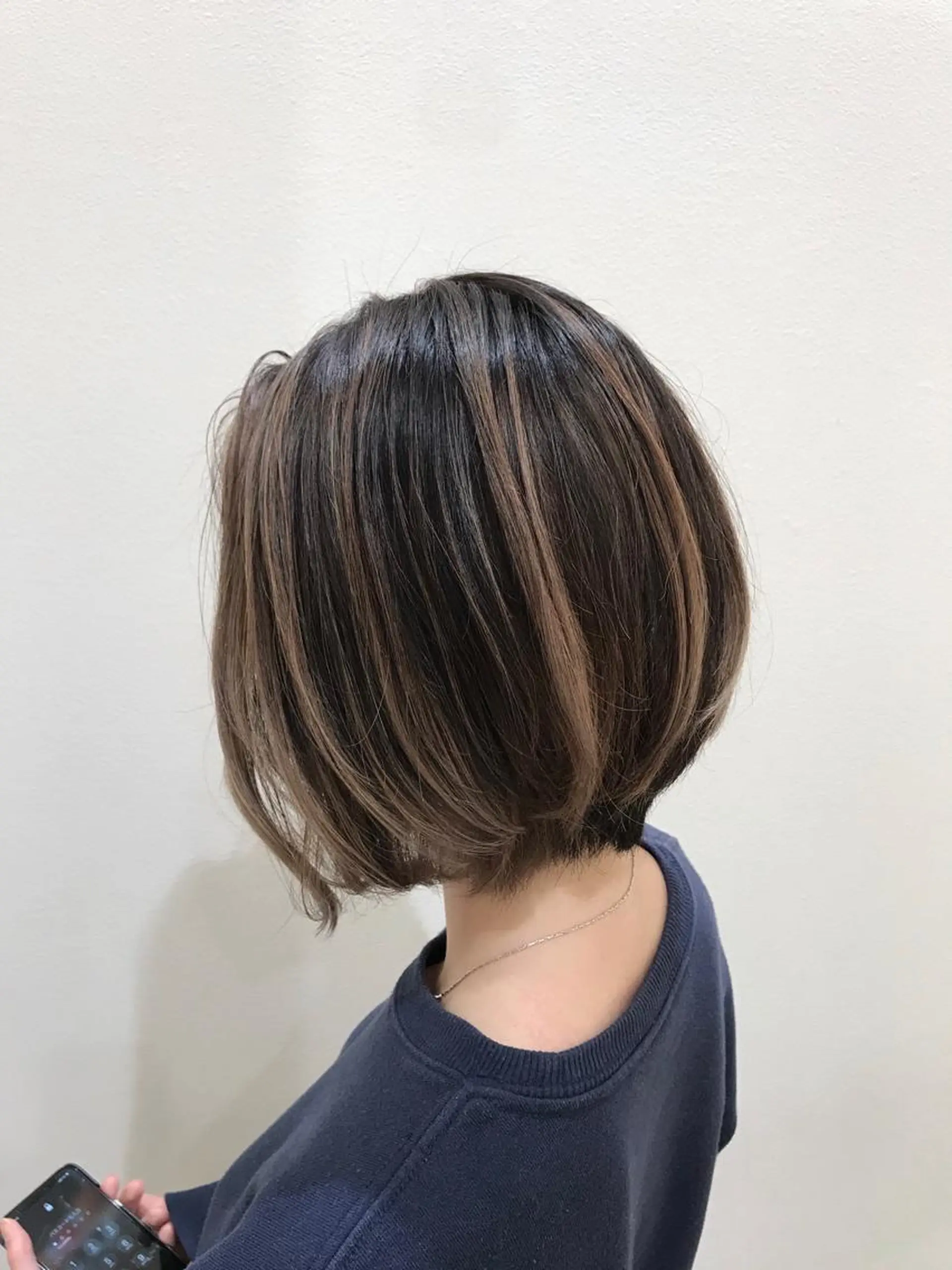 ショート ヘアカラー トリートメント ✨酸性ストレート✨ 南川だいさくのヘアスタイル