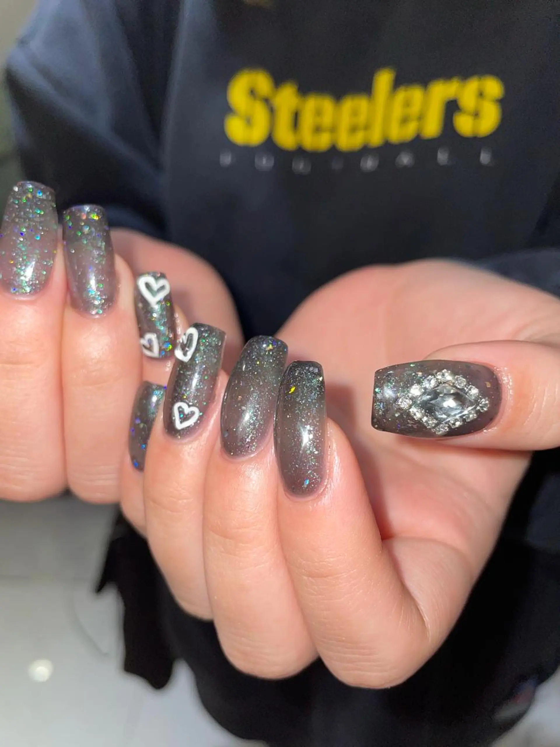 ネイル アートネイル moca心斎橋所属・˚✧⁺⭐︎༚moca miyuu⁎⁺˳✧༚のネイルデザイン