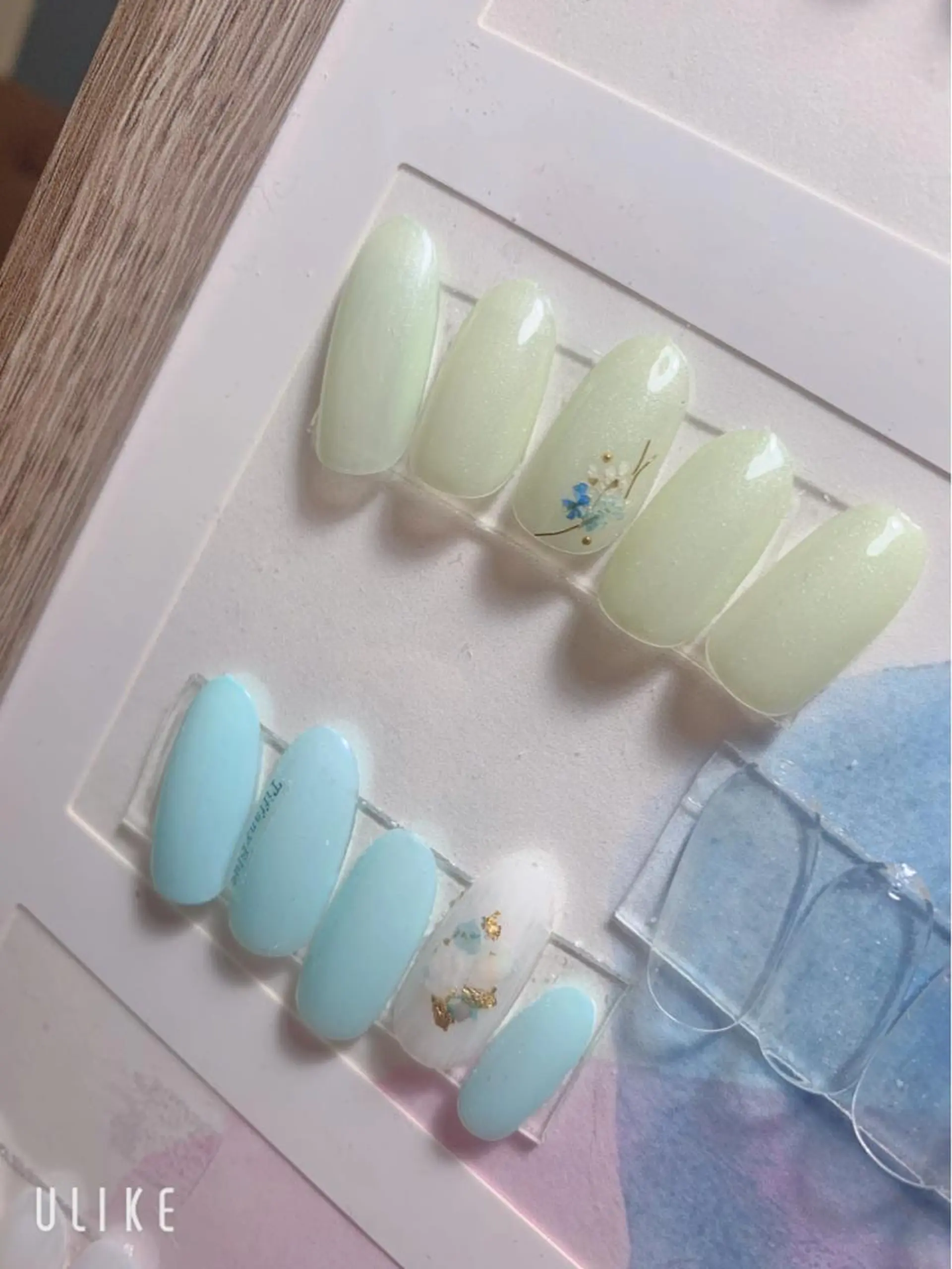 ネイル ハンドネイル ハンドケア うる艶/透明感 Rirashaのネイルデザイン