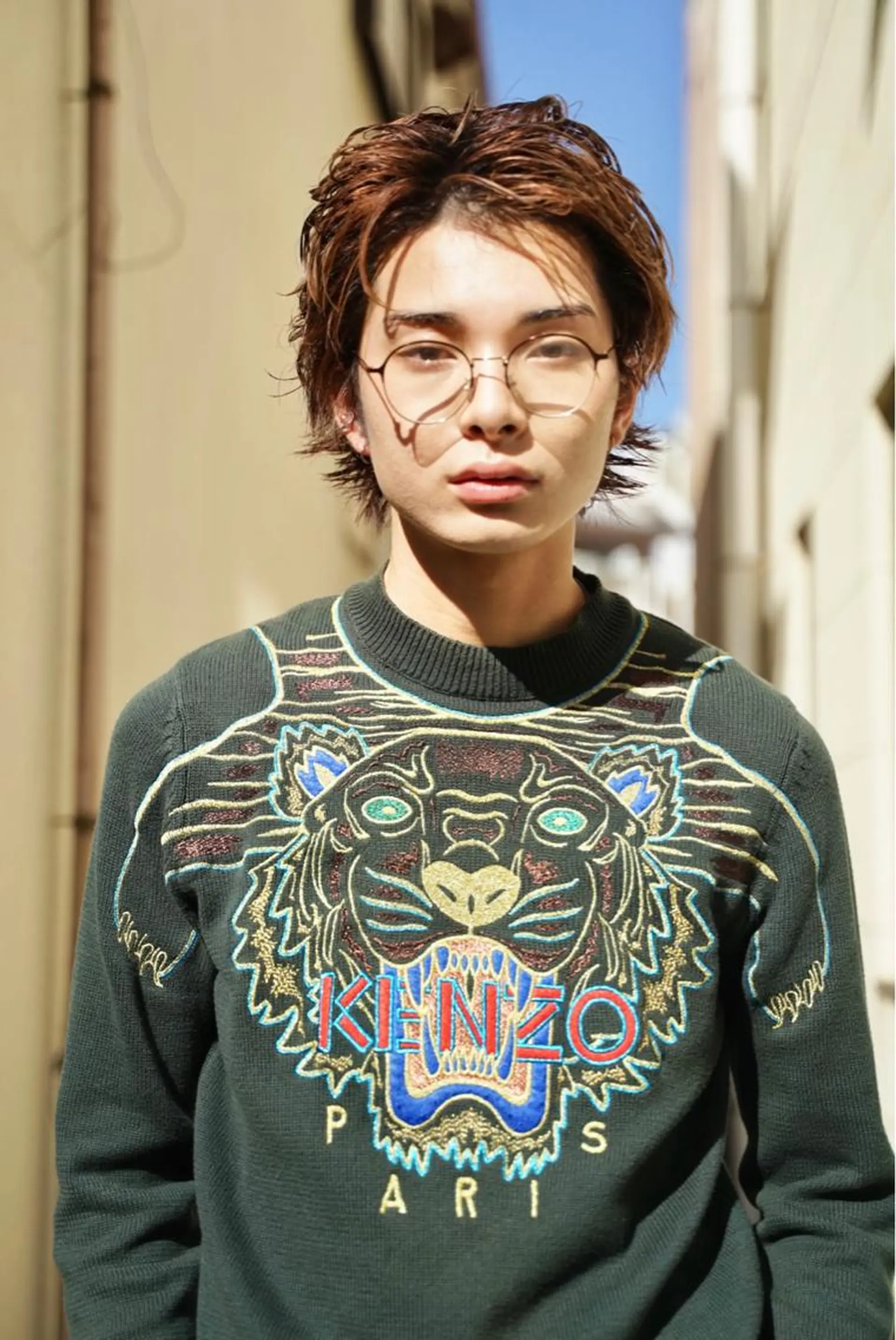 ショート メンズ Oasisgarden所属・レイヤー/ブリーチ MOMOのヘアスタイル