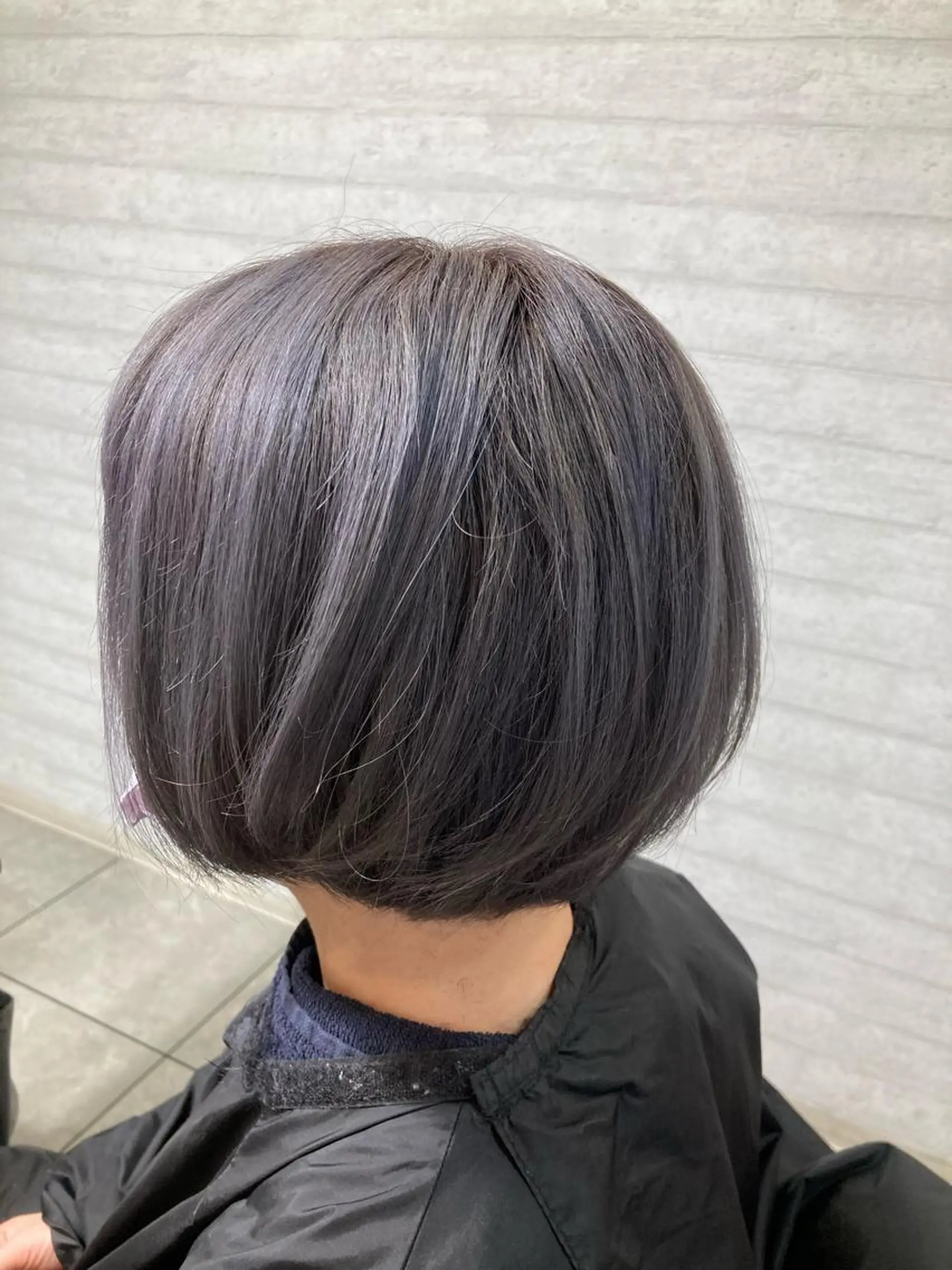 ショート カラー ヘアカラー トリートメント senses ミヤコのヘアスタイル