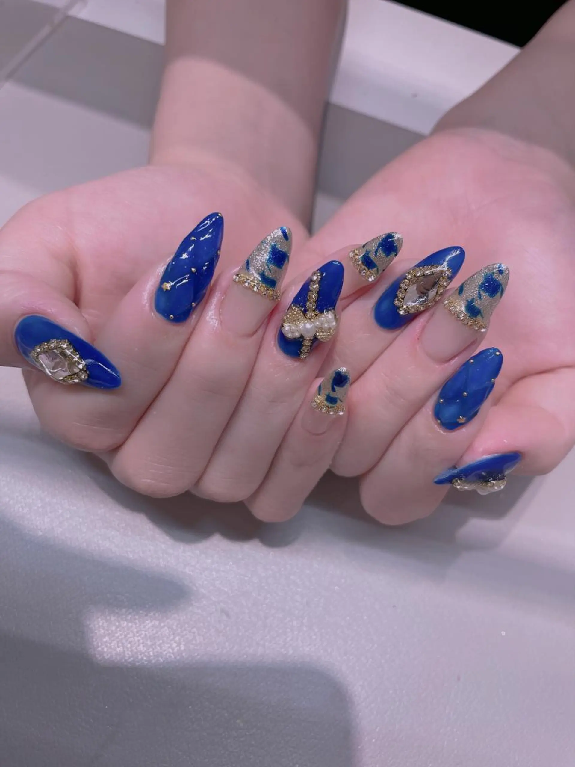 ネイル 長さだし専門店 M2 rikaのネイルデザイン