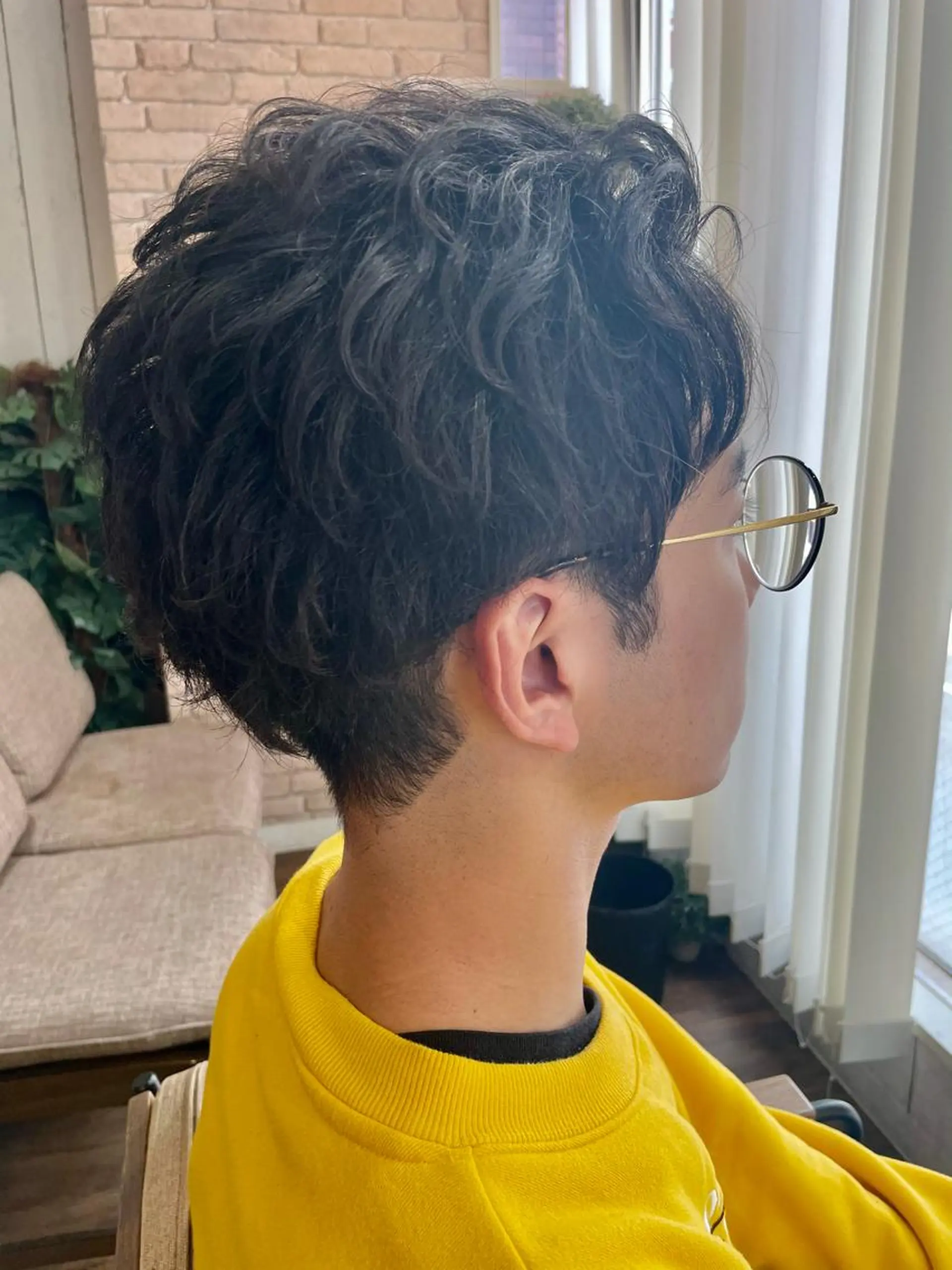 パーマ メンズ ＲｅｃｈｅＲｃｈｅ 池袋 【ルシェルシュ】所属・💭メンズ特化 フクダ💭のヘアスタイル