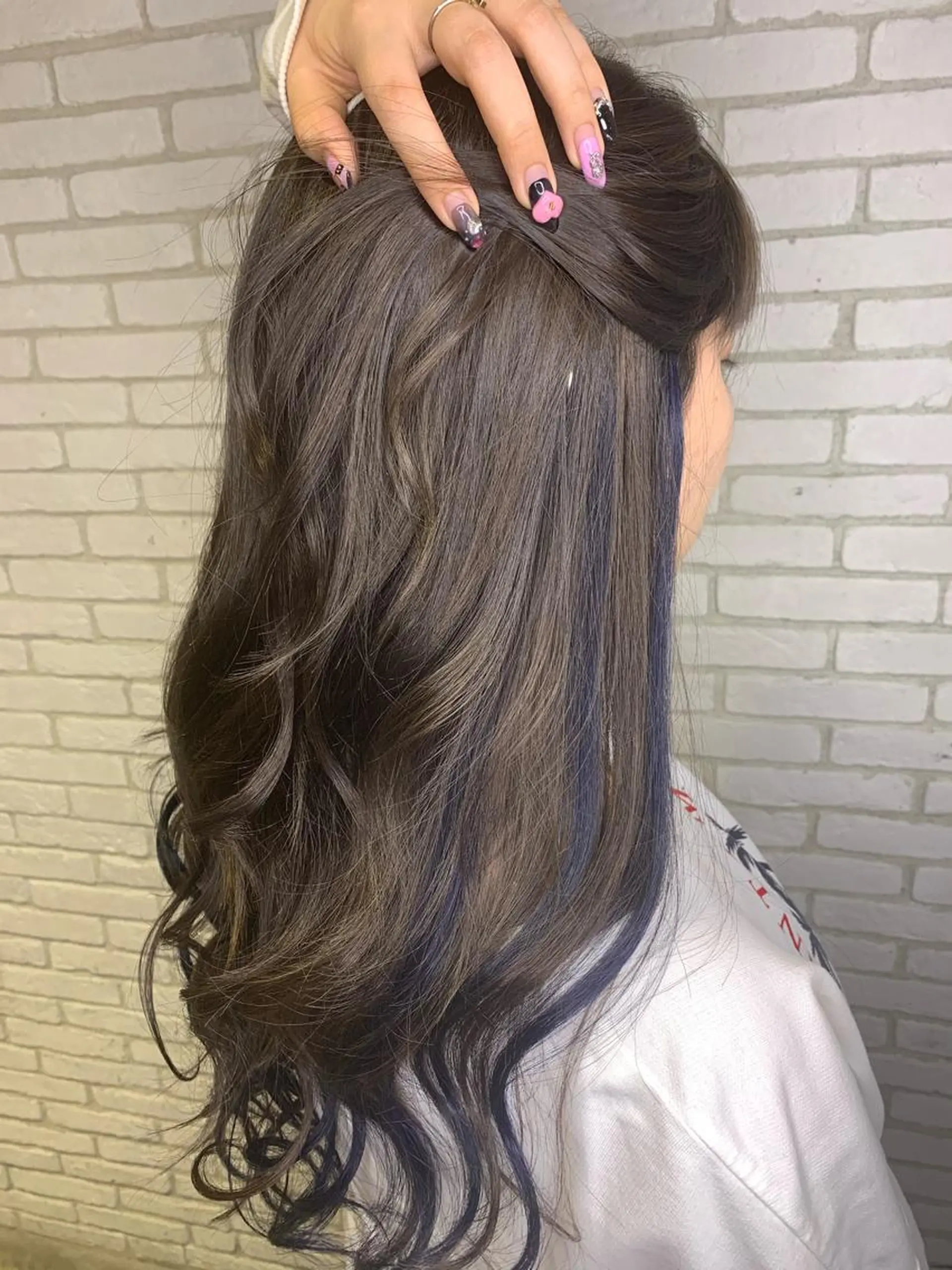 セミロング カラー ヘアアレンジ 髪質改善/縮毛/新宿 🫧SUZUKA🫧のヘアスタイル