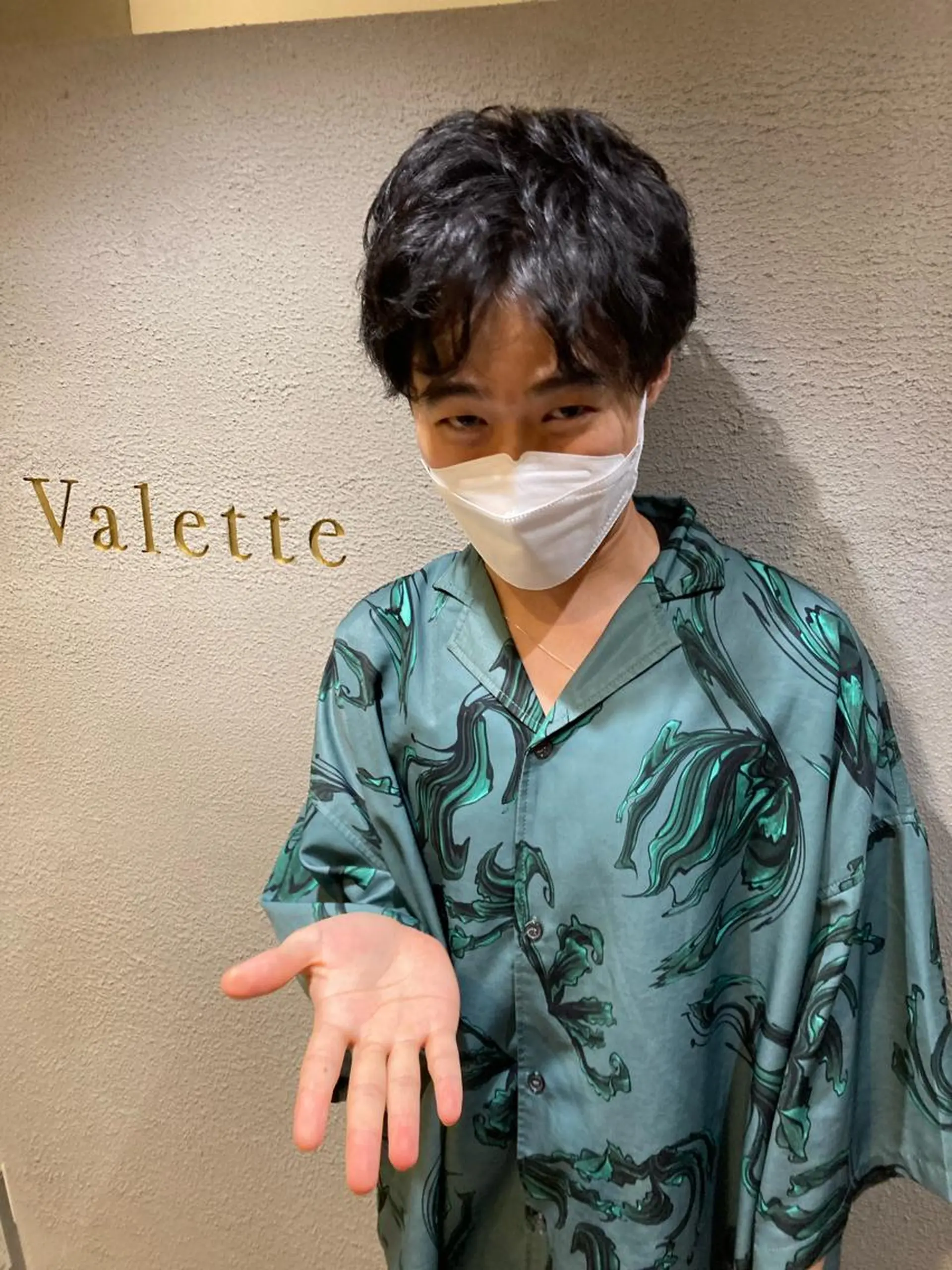 ショート パーマ メンズ 豊中/メンズ特化 岡田 龍之介のヘアスタイル