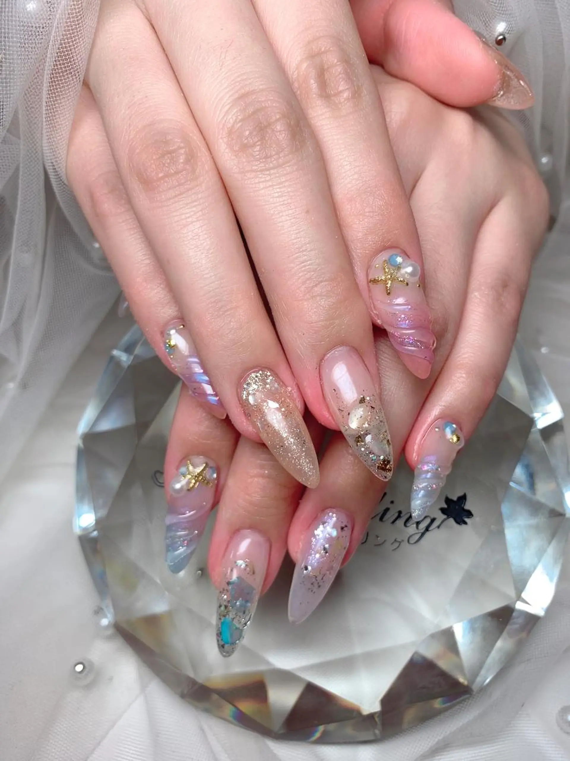 ネイル エンジェル ヒーリング 矢場町店のネイルデザイン