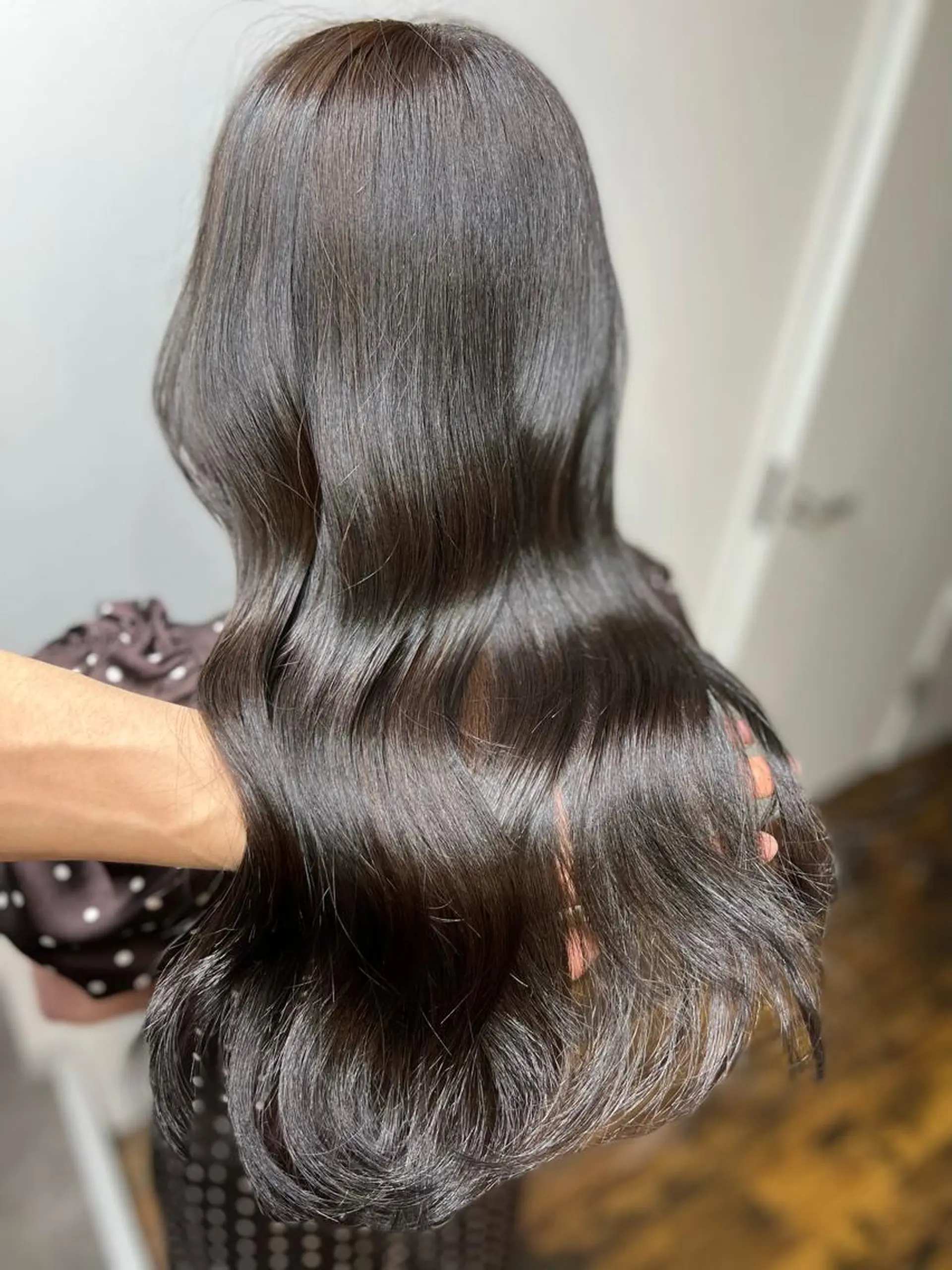 ロング カラー グレージュ オリーブグレージュ オリーブグレー カット ヘアカラー トリートメント ヘッドスパ ヘアセット 韓国レイヤー/ 顔周り💕田中将吾のヘアスタイル