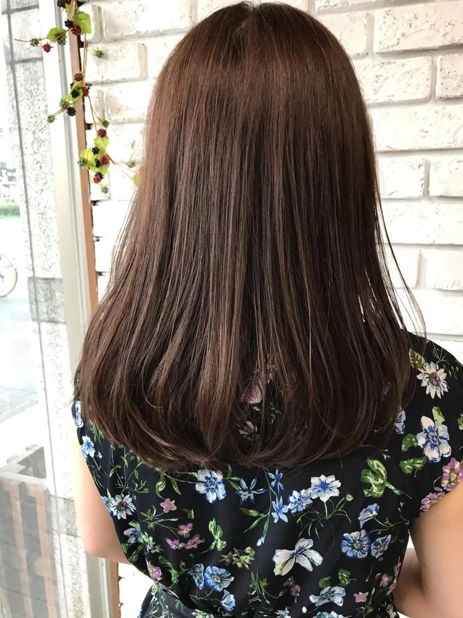 ミディアム カラー 日比 貴大/ minim hairのヘアスタイル