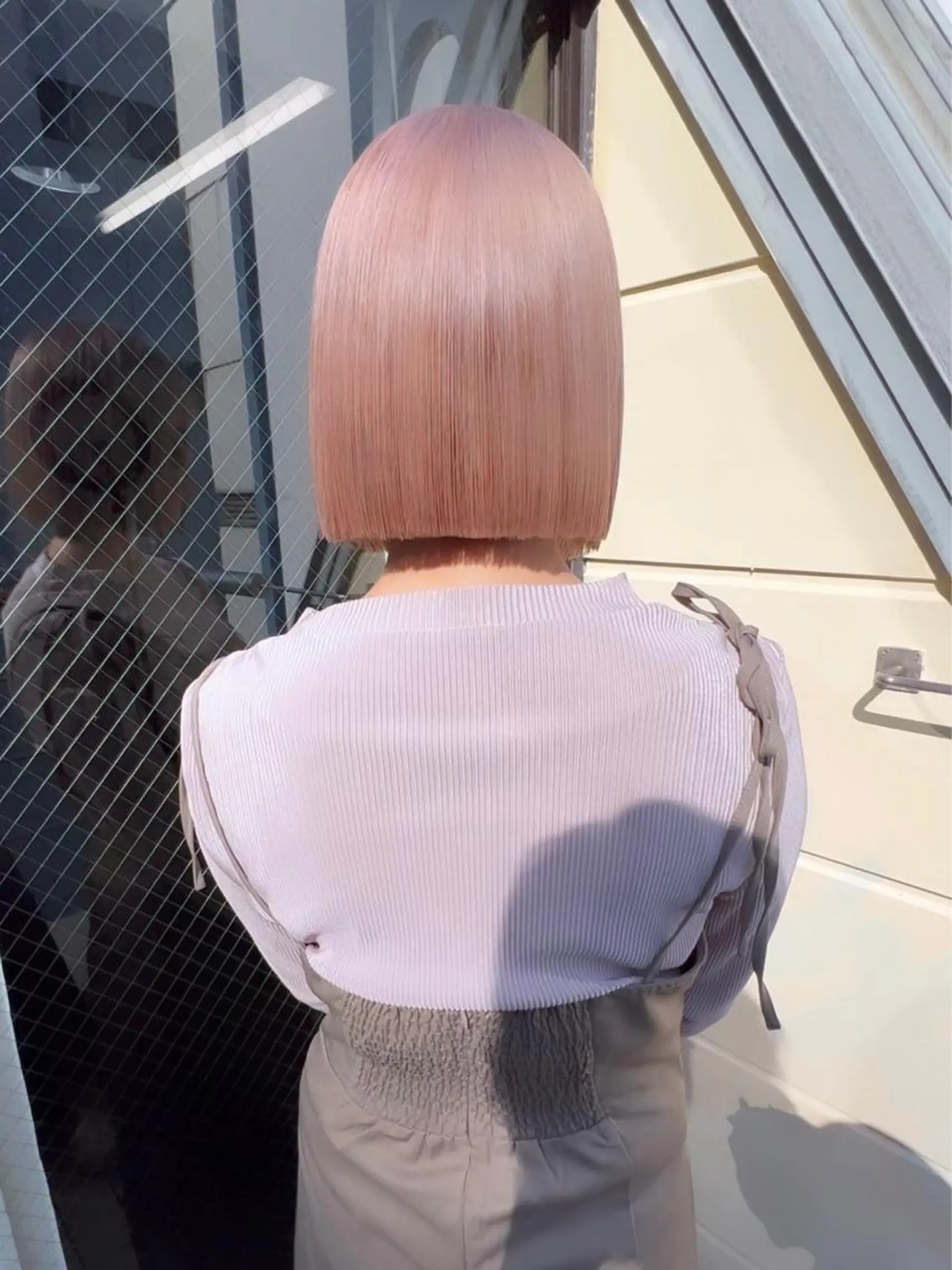 ショート カラー ブリーチ ケアブリーチ ダブルカラー ハイトーンカラー イルミナカラー カット ヘアカラー トリートメント ヘアセット 🧡色落ちまで2度綺 麗なカラー🧡ヨシキのヘアスタイル