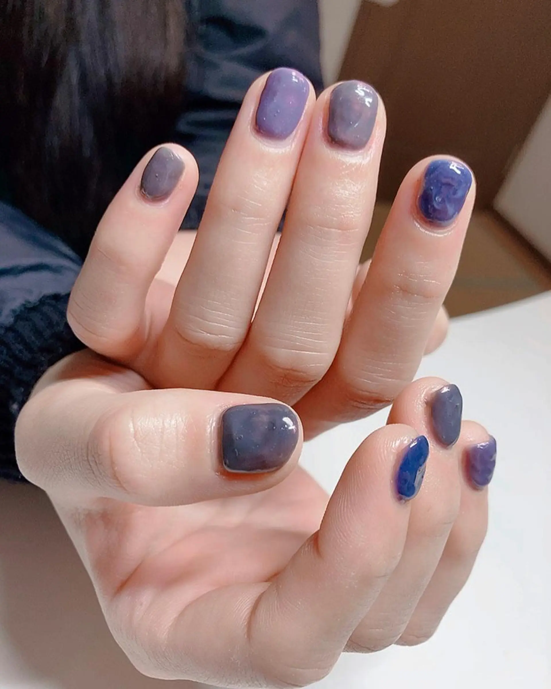 ネイル フットネイル ジェルネイル 持ち込み ニュアンスネイル ワンカラーネイル YunAsu ひぃちゃんのエステ・リラクイメージ