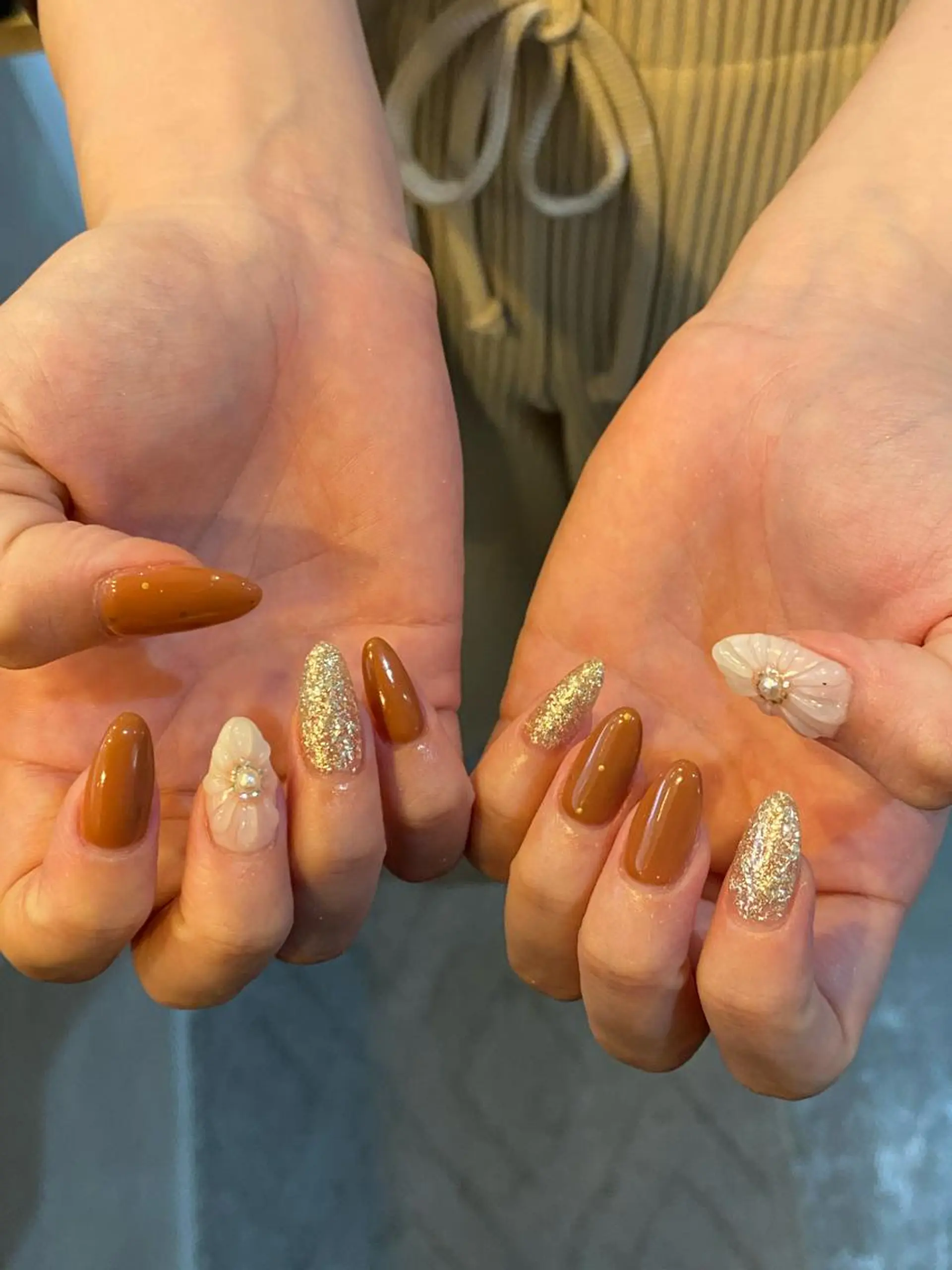 カラー ネイル scre as Etelのネイルデザイン