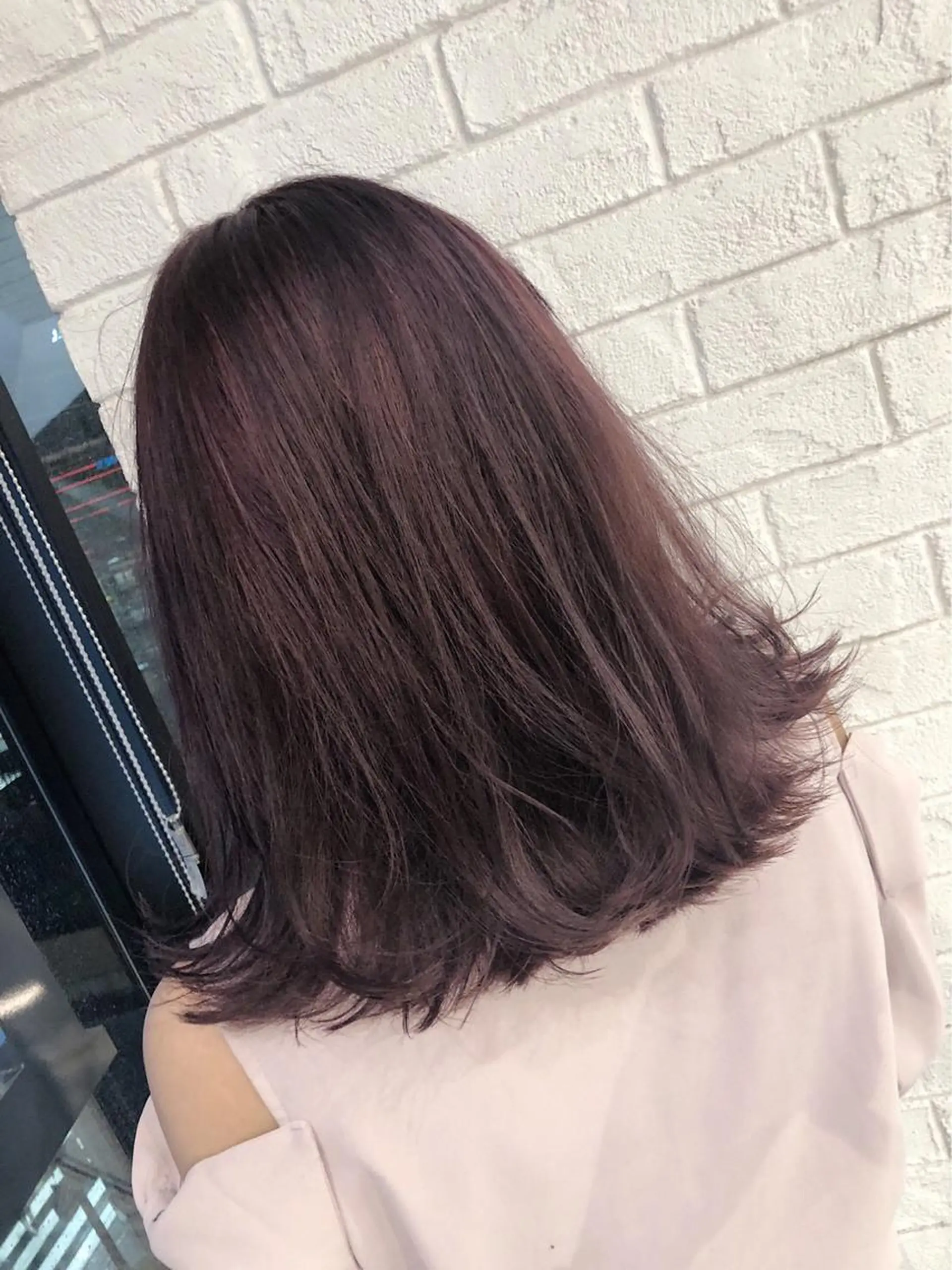ミディアム カラー バレイヤージュ ブリーチ ダブルカラー グラデーションカラー ハイライトカラー カット ヘアカラー hair salon mementoのヘアスタイル