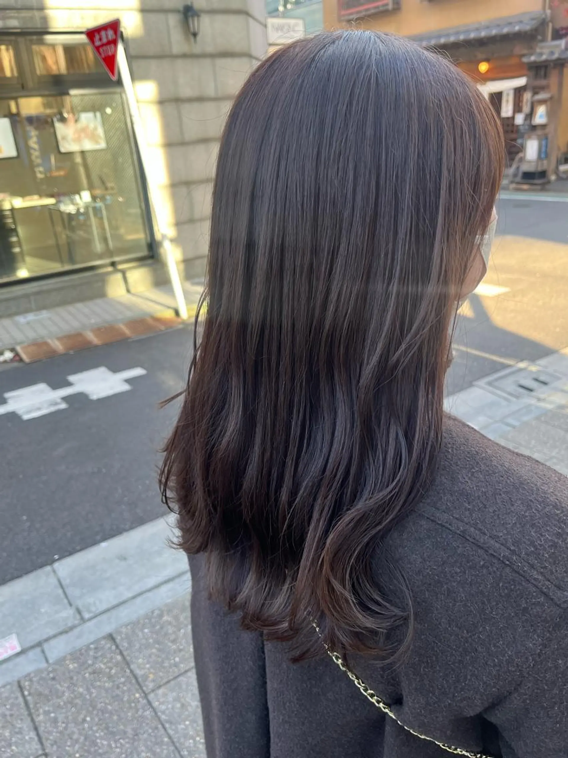 ミディアム カラー ブラウンカラー チョコレートブラウン ✨透明感カラー✨ 🦖佐々木未来🦕のヘアスタイル