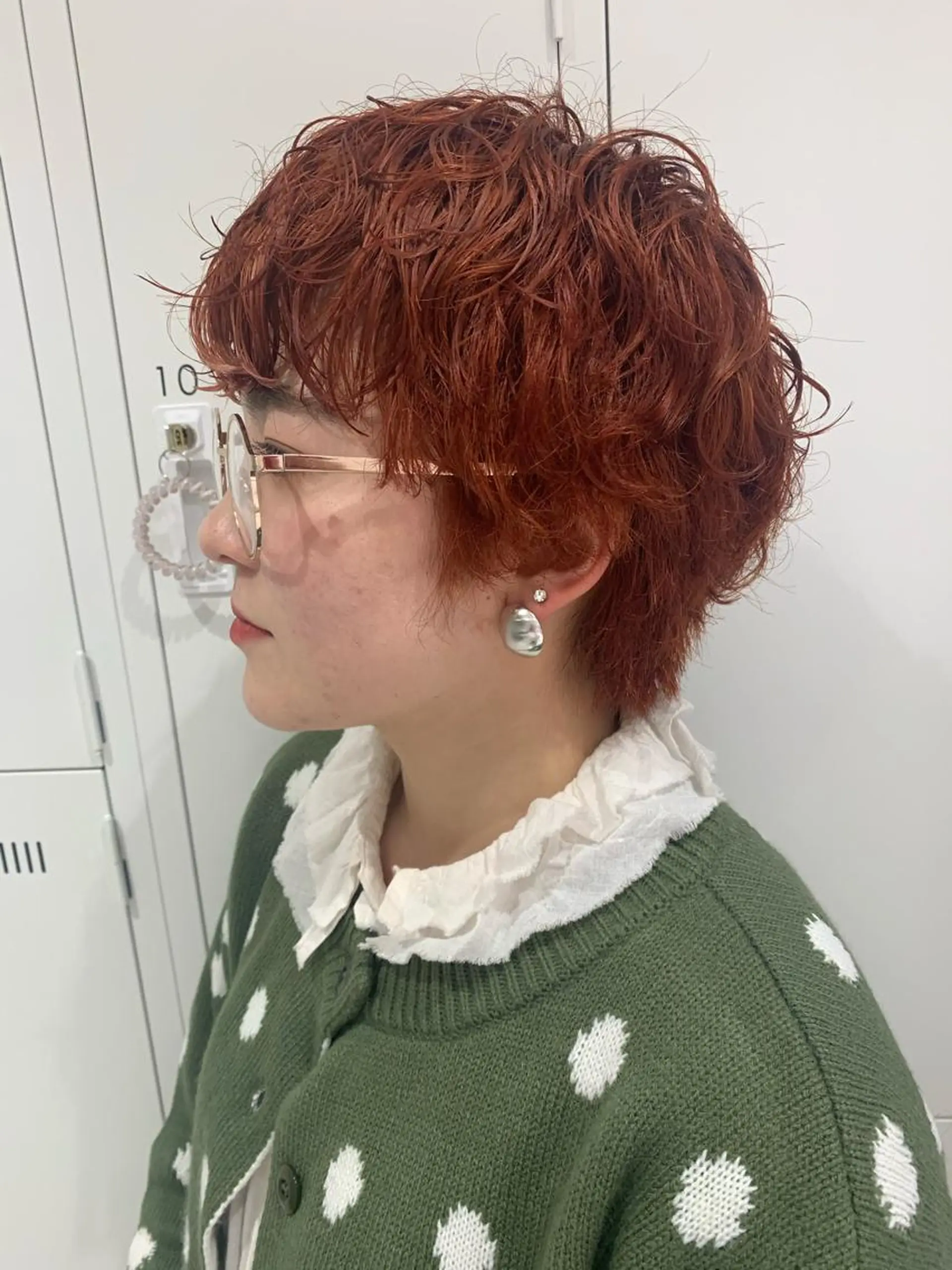 ショート カラー パーマ 🌼sunc HINAMI🌼のヘアスタイル