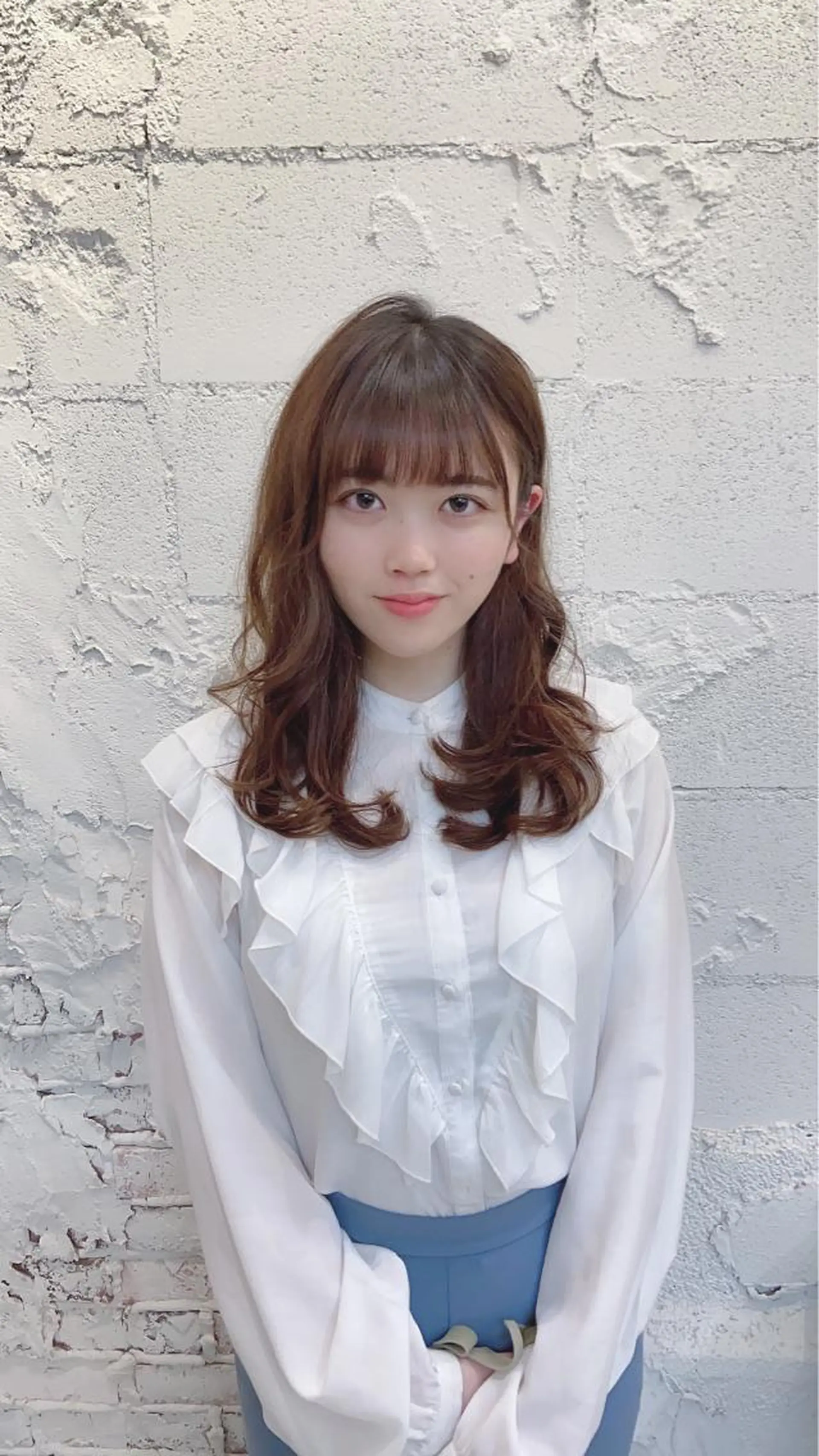 セミロング 韓国カットパーマ✂︎ Toshiのヘアスタイル