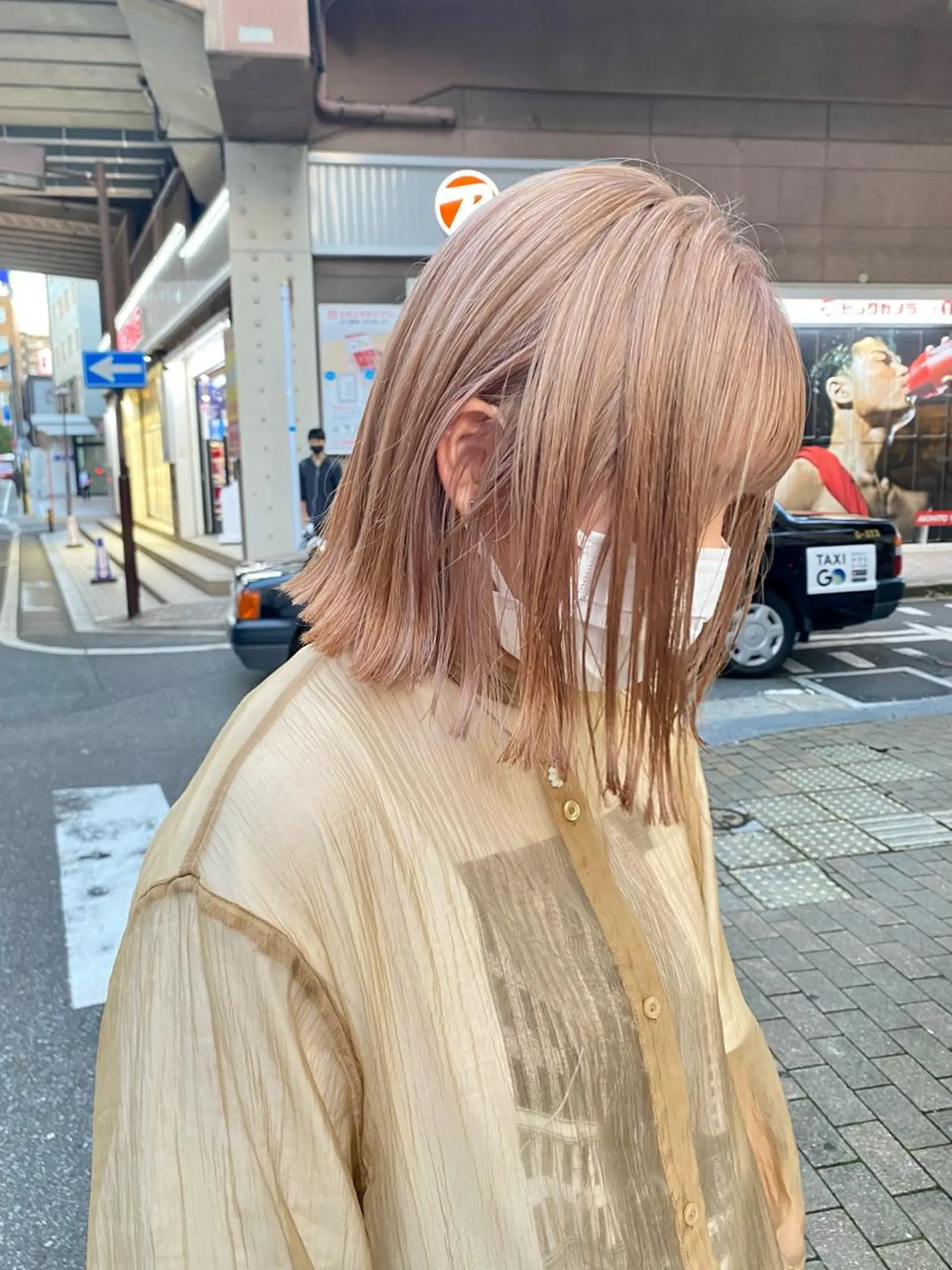 カラー qpula所属・qpula misuzuのヘアスタイル