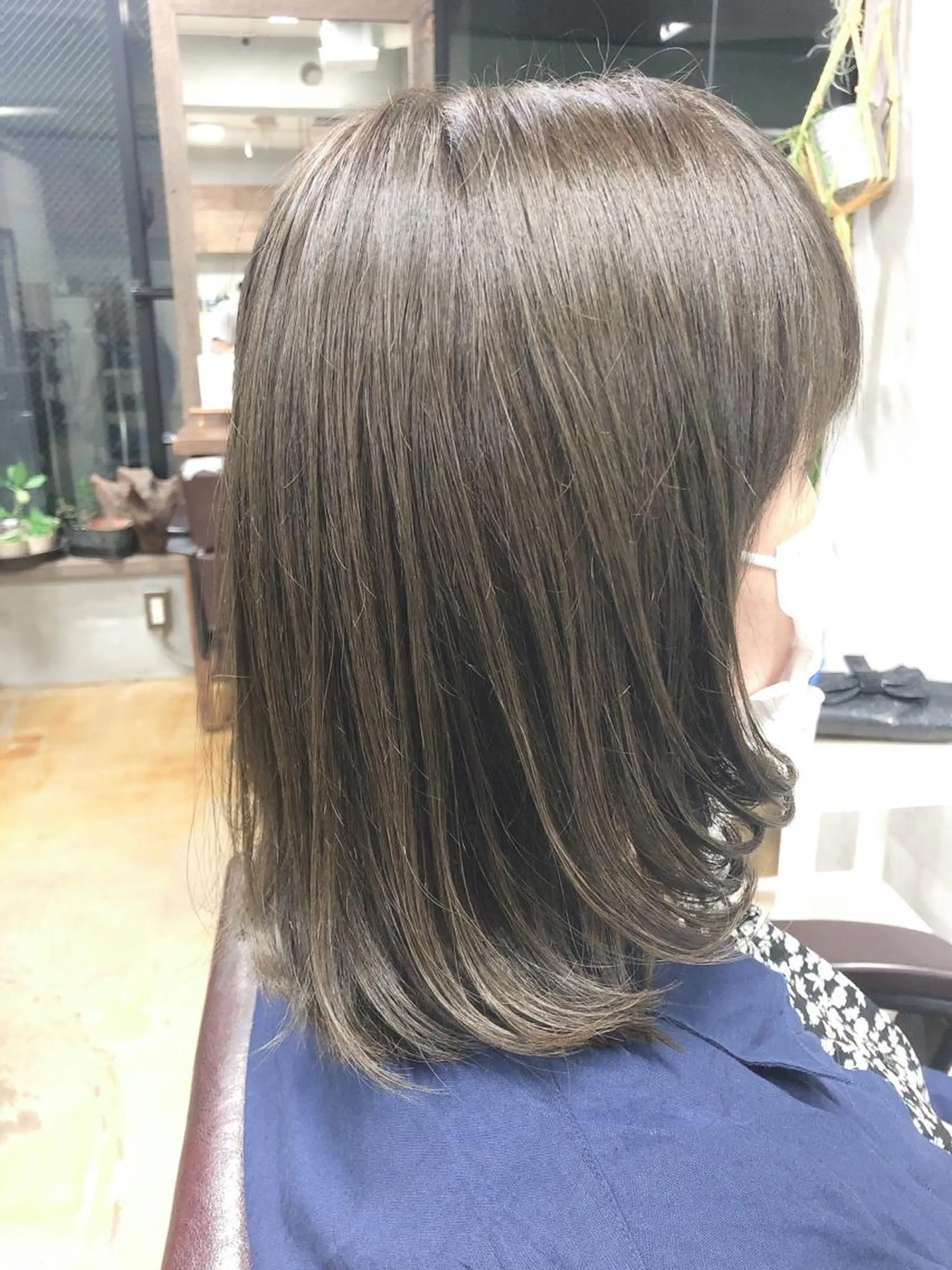 ミディアム カット ヘアカラー トリートメント ヘッドスパ 当日予約⭕️ keng.のヘアスタイル