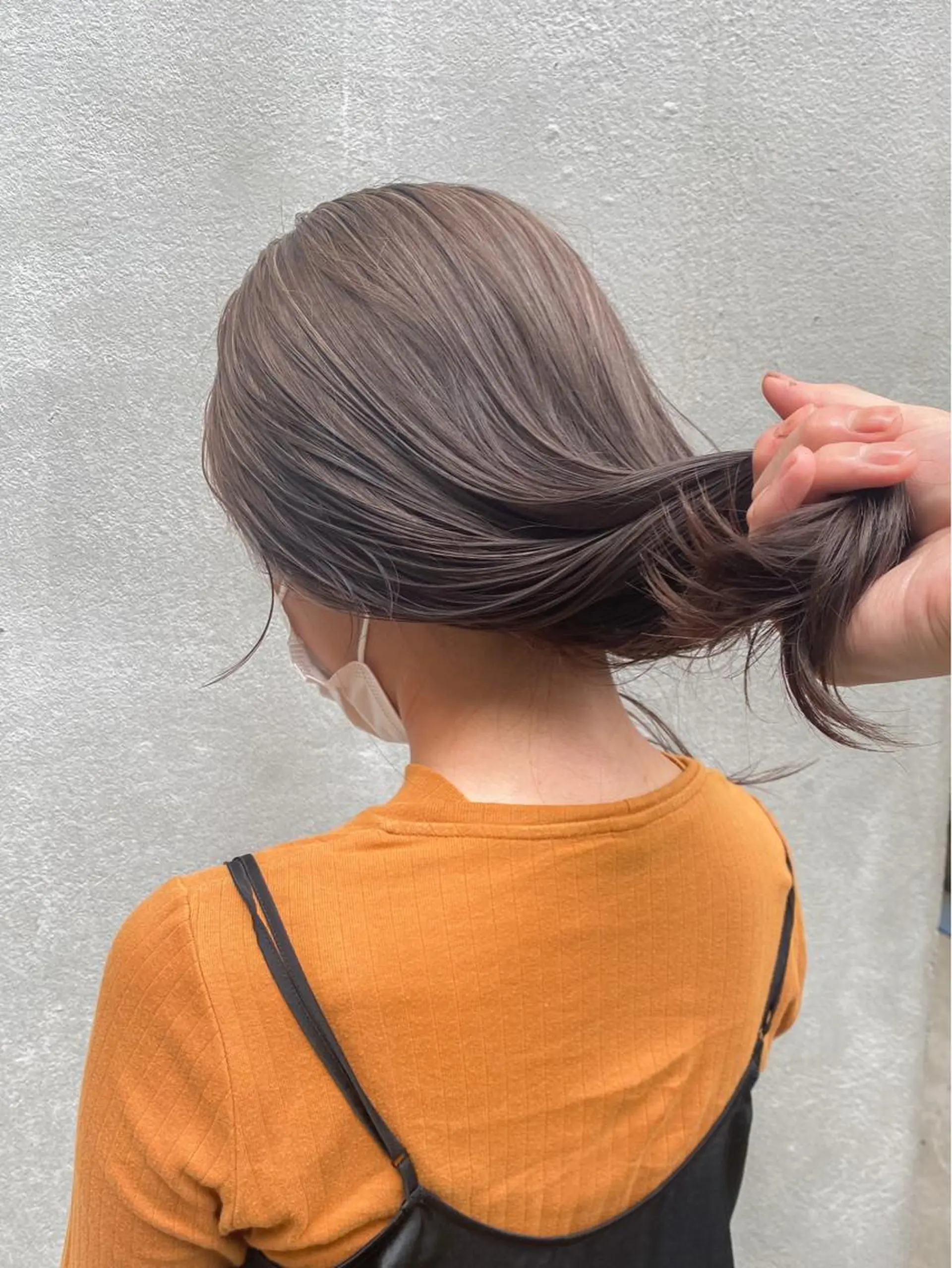 ロング カラー カット ヘアカラー トリートメント 海外デザイン🇺🇸 石渡諒太のヘアスタイル