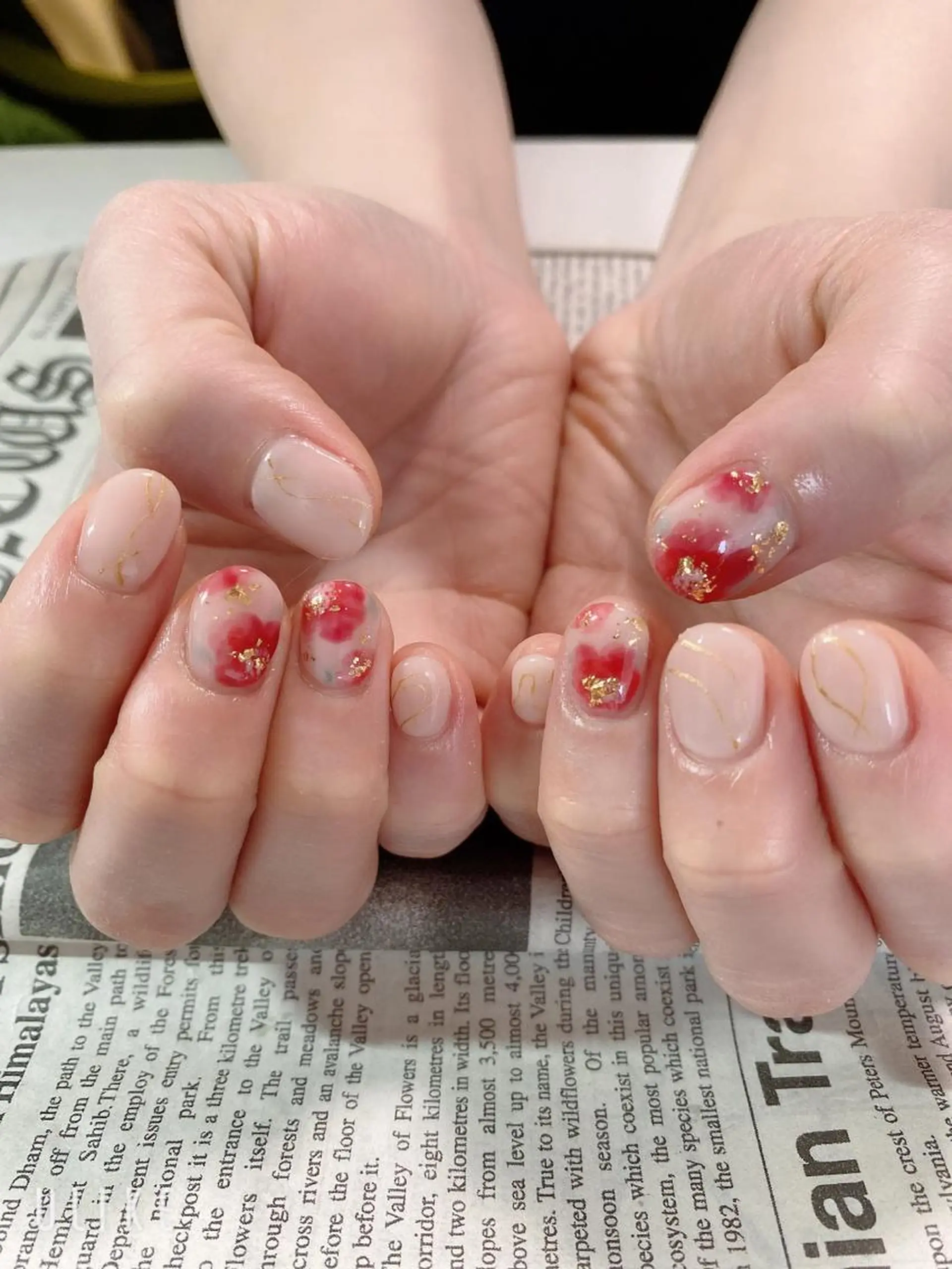 ネイル ハンドネイル ハンドケア 森山 舞のネイルデザイン