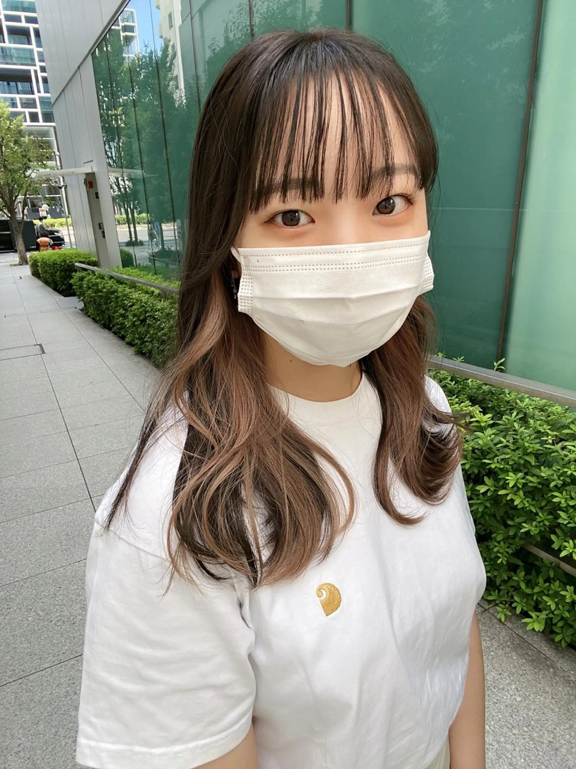 セミロング カラー ヘアアレンジ 【代表】 たき〜のヘアスタイル