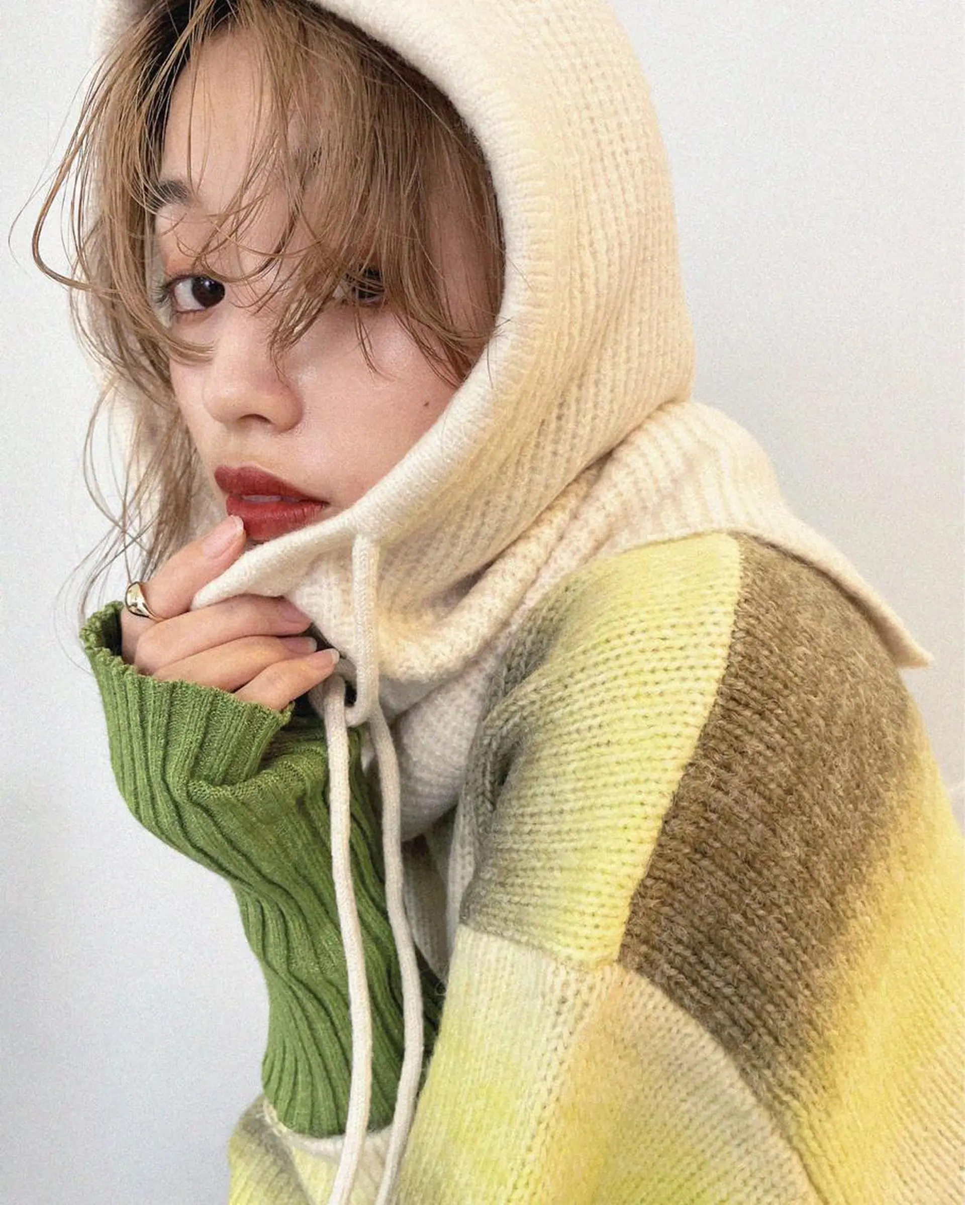 ミディアム カラー ill.所属・ill［イル］大須 kojimaのヘアスタイル