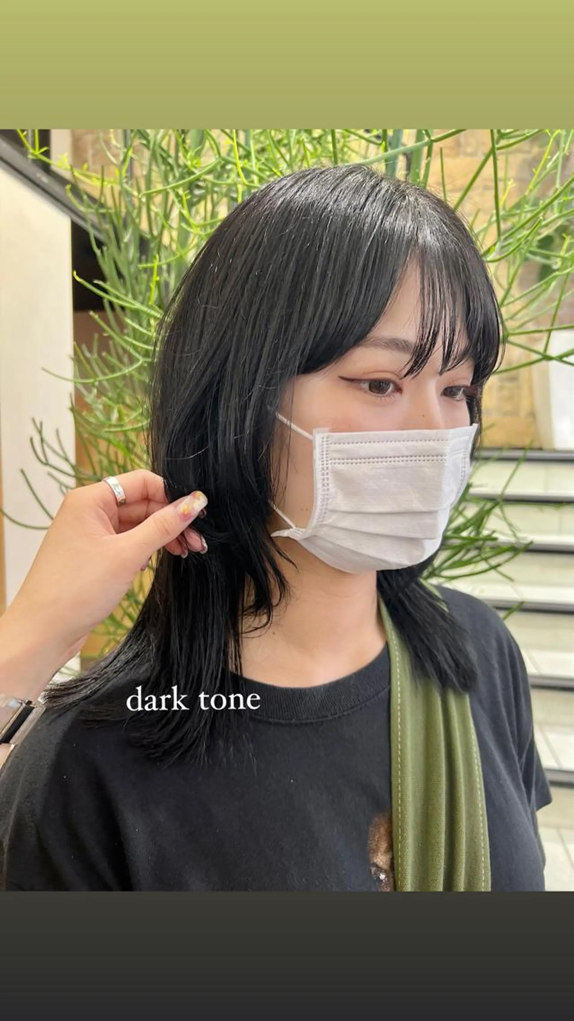 ミディアム ミディアムパーマ 髪質改善 トリートメント 暖色ｶﾗｰ/ﾚｲﾔｰ ｶｯﾄ/Yunaのヘアスタイル