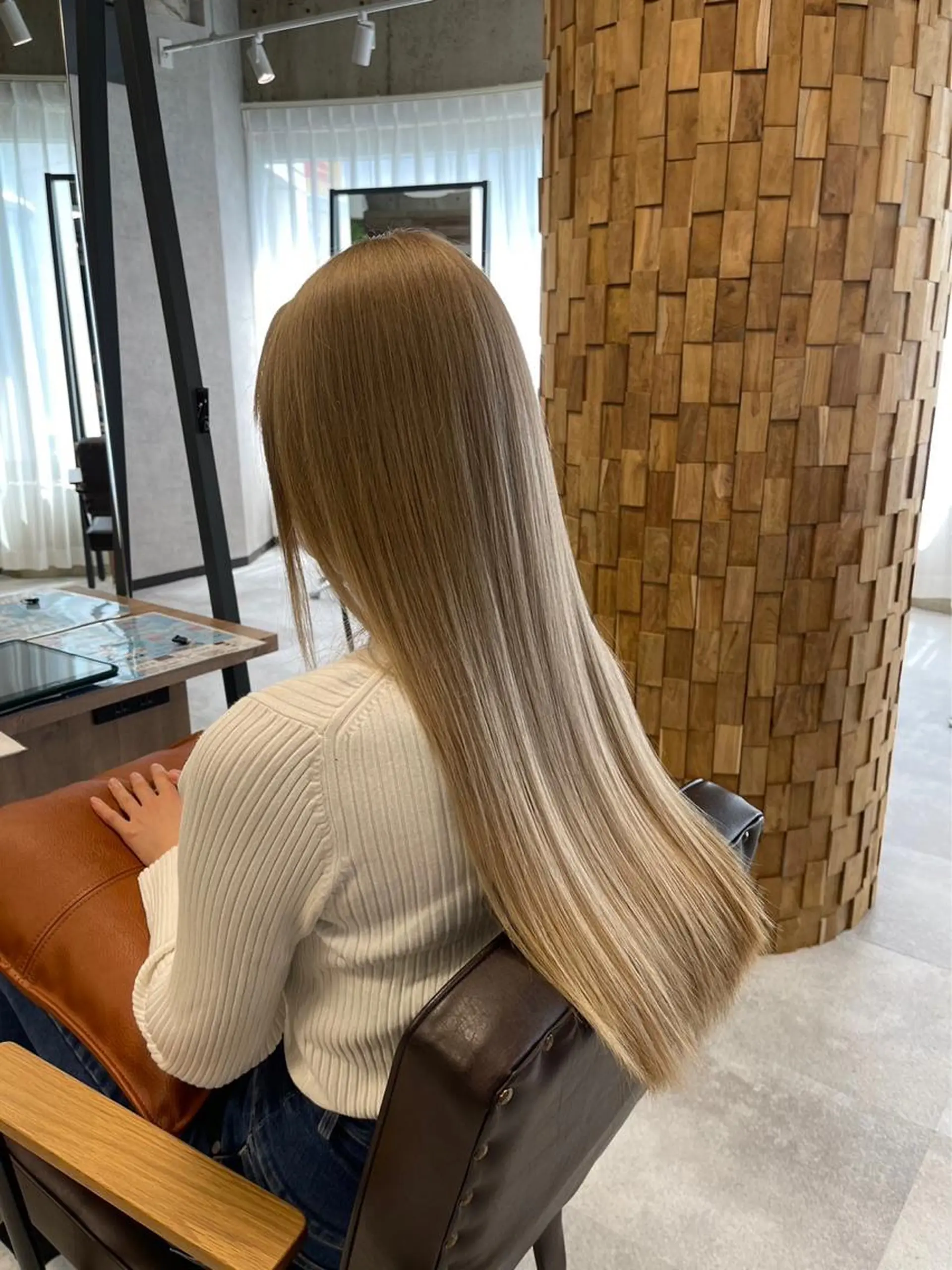 ロング カラー トレンド韓国ヘア 🇰🇷のんのヘアスタイル