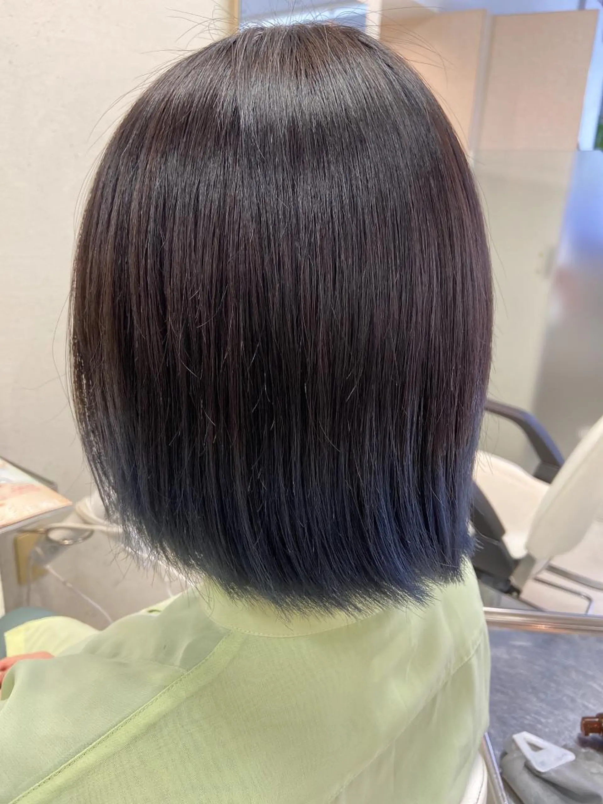 ショート カラー 切りっぱなしボブ ボブ 菊地 美憂のヘアスタイル