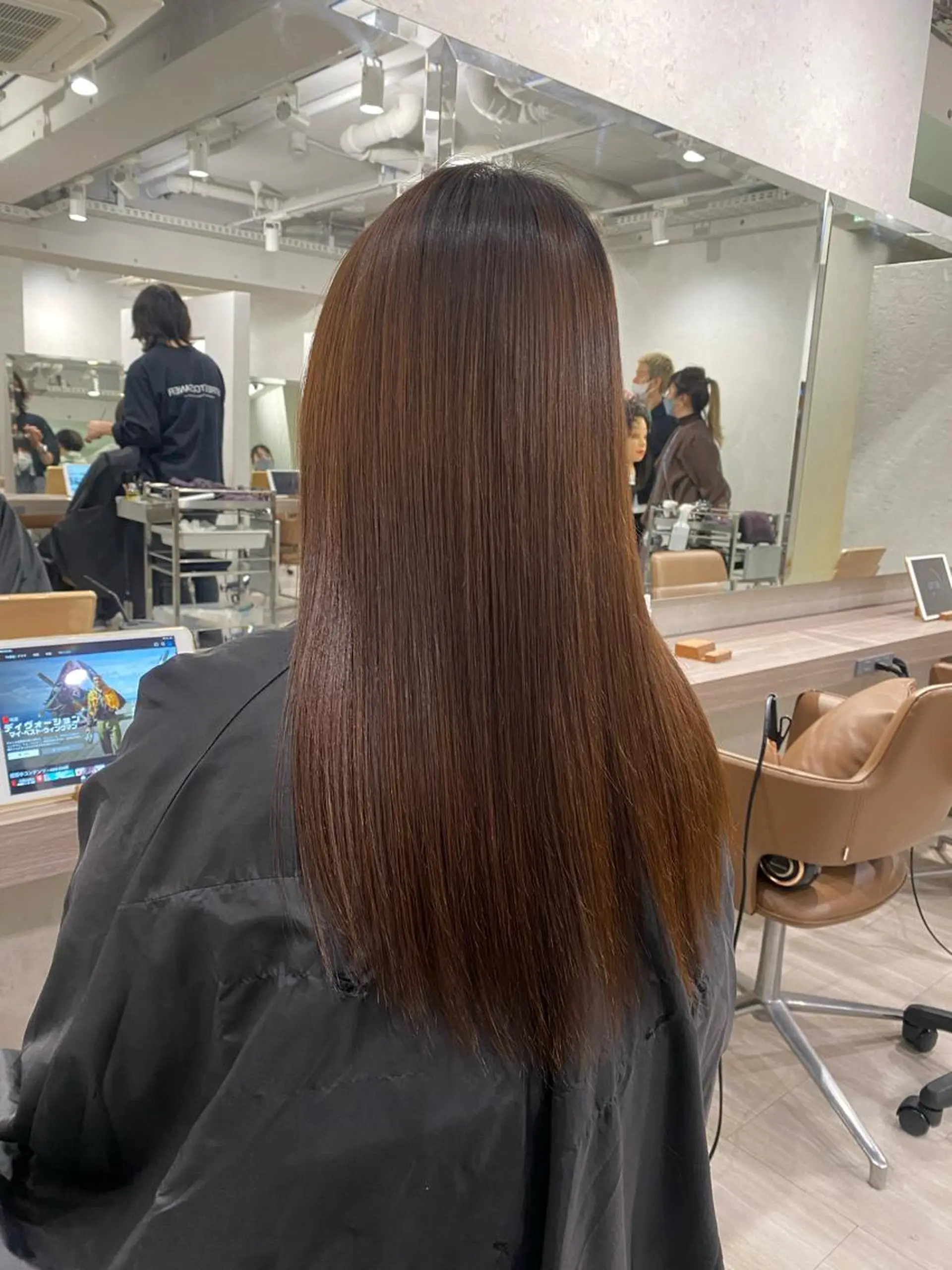 ロング メンズ特化 刈り上げない/金井のヘアスタイル