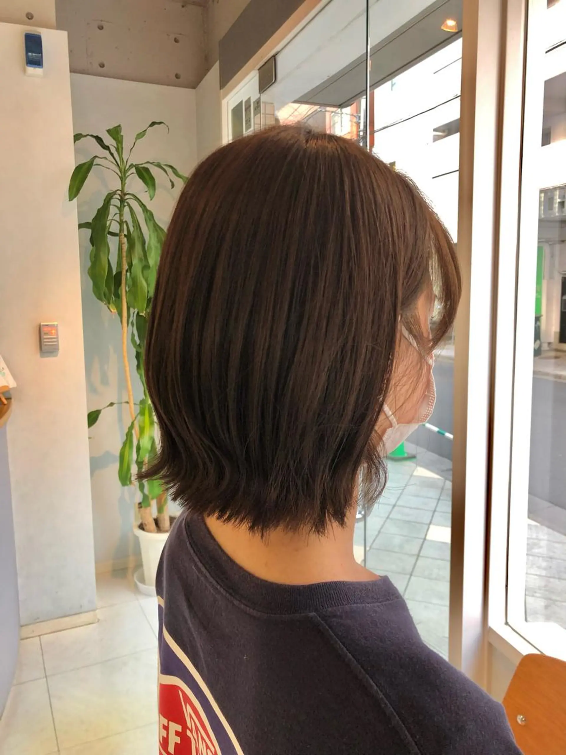 ショート カラー ベージュカラー カット ヘアカラー 阿部 美咲のヘアスタイル