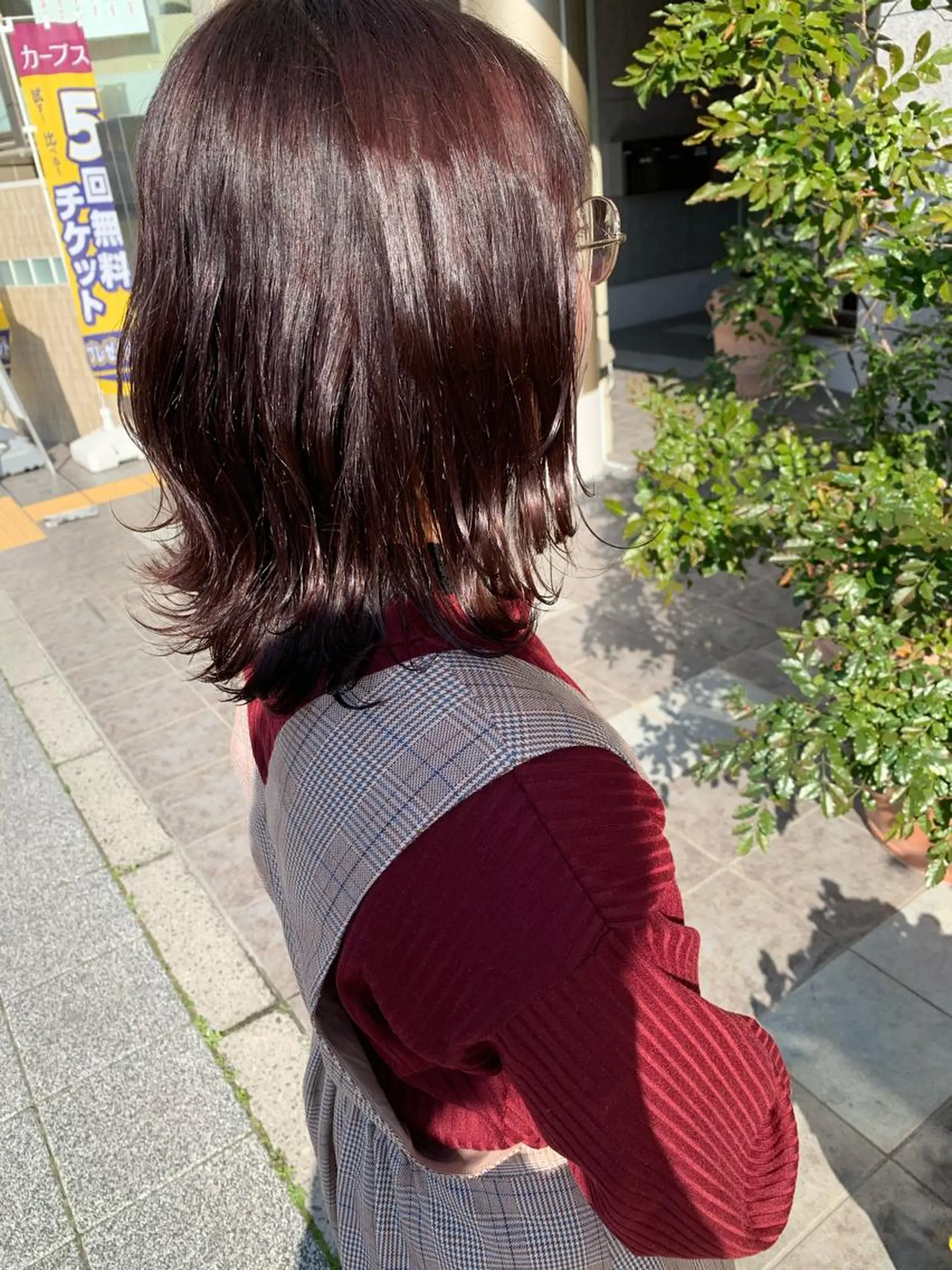 ミディアム カラー 髪質改善美容室Lust所属・美容室Lust💚 嶋崎　鷹のヘアスタイル