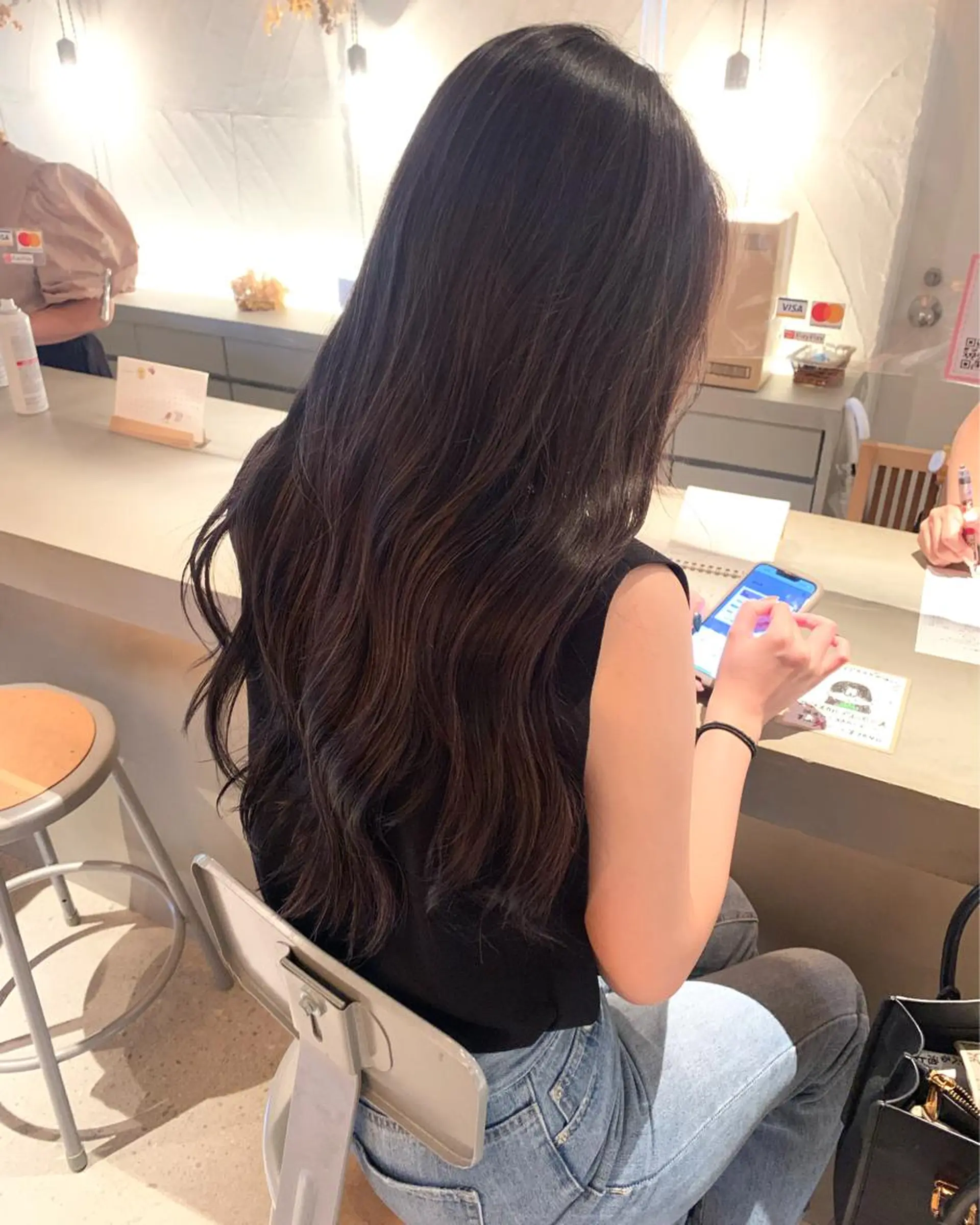 ロング カラー ブリーチ/アレンジ 天満/chihiroのヘアスタイル