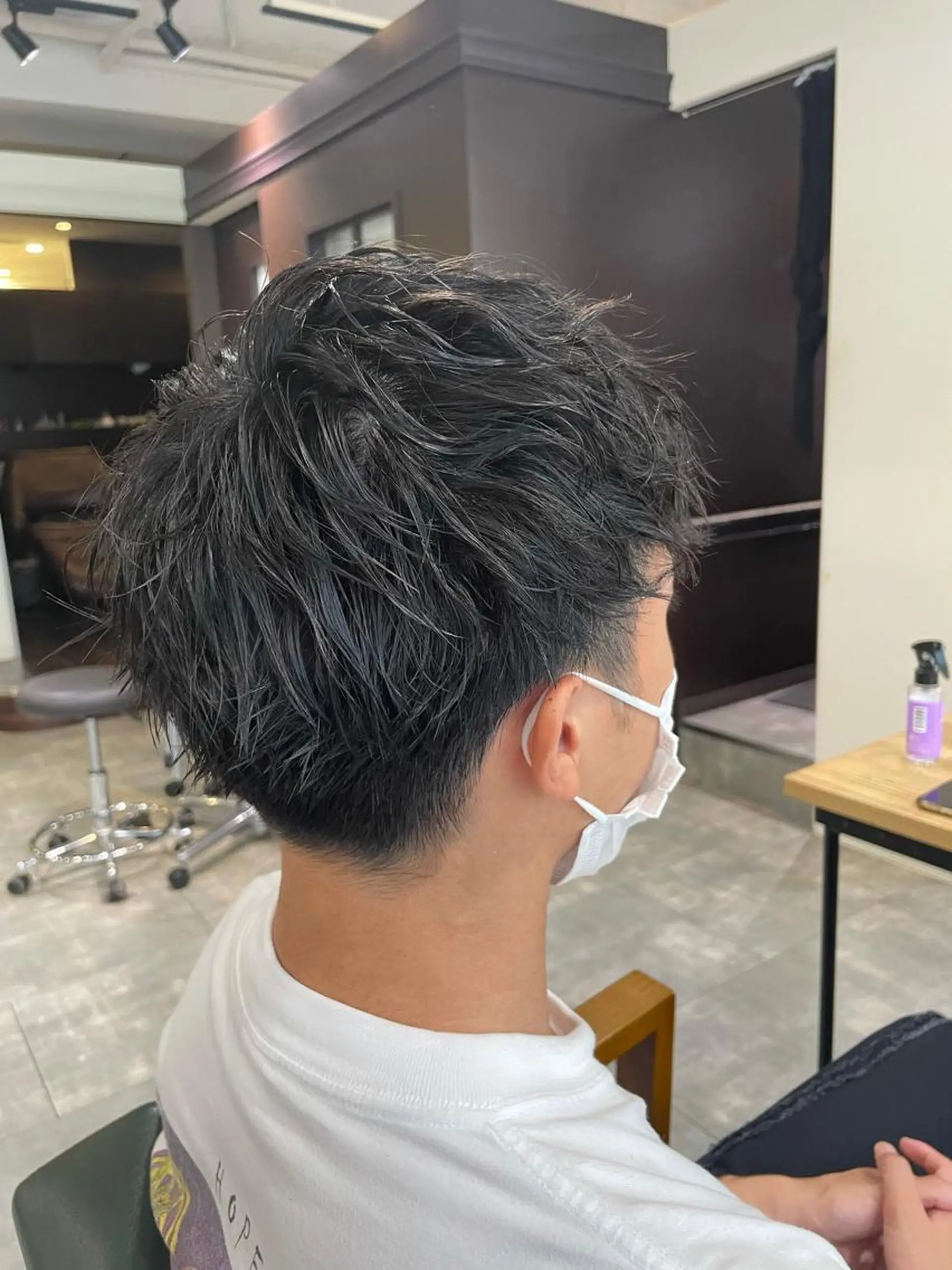 パーマ メンズ Tink　天神店所属・今村賢治/メンズ/ レイヤー✨艶カラーのヘアスタイル