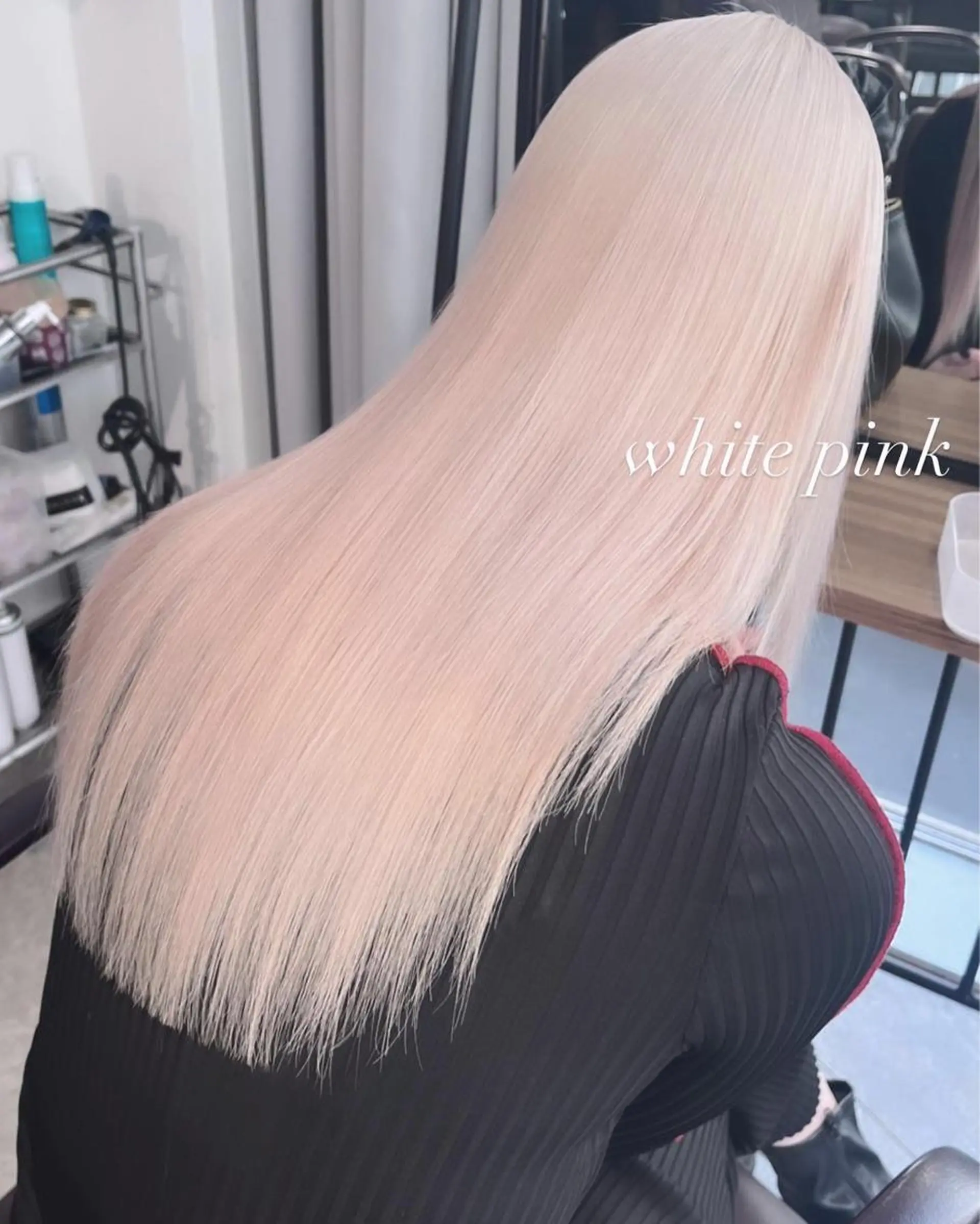 ロング カラー カット ヘアカラー トリートメント ヘアセット 💜ハイトーン💛 マジカルかいちゃんのヘアスタイル