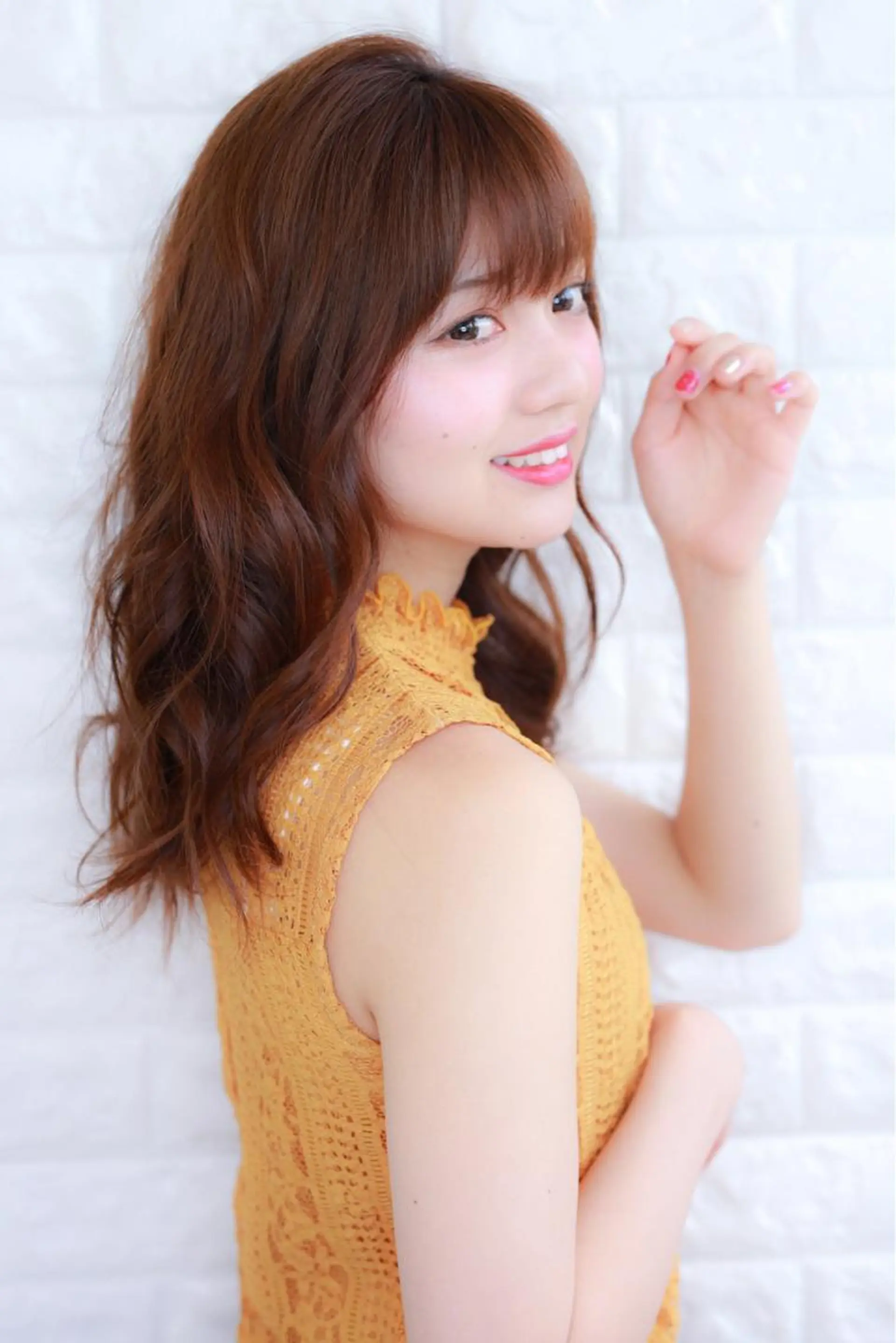 ロング カット ヘアカラー トリートメント Reve Resort池袋のヘアスタイル