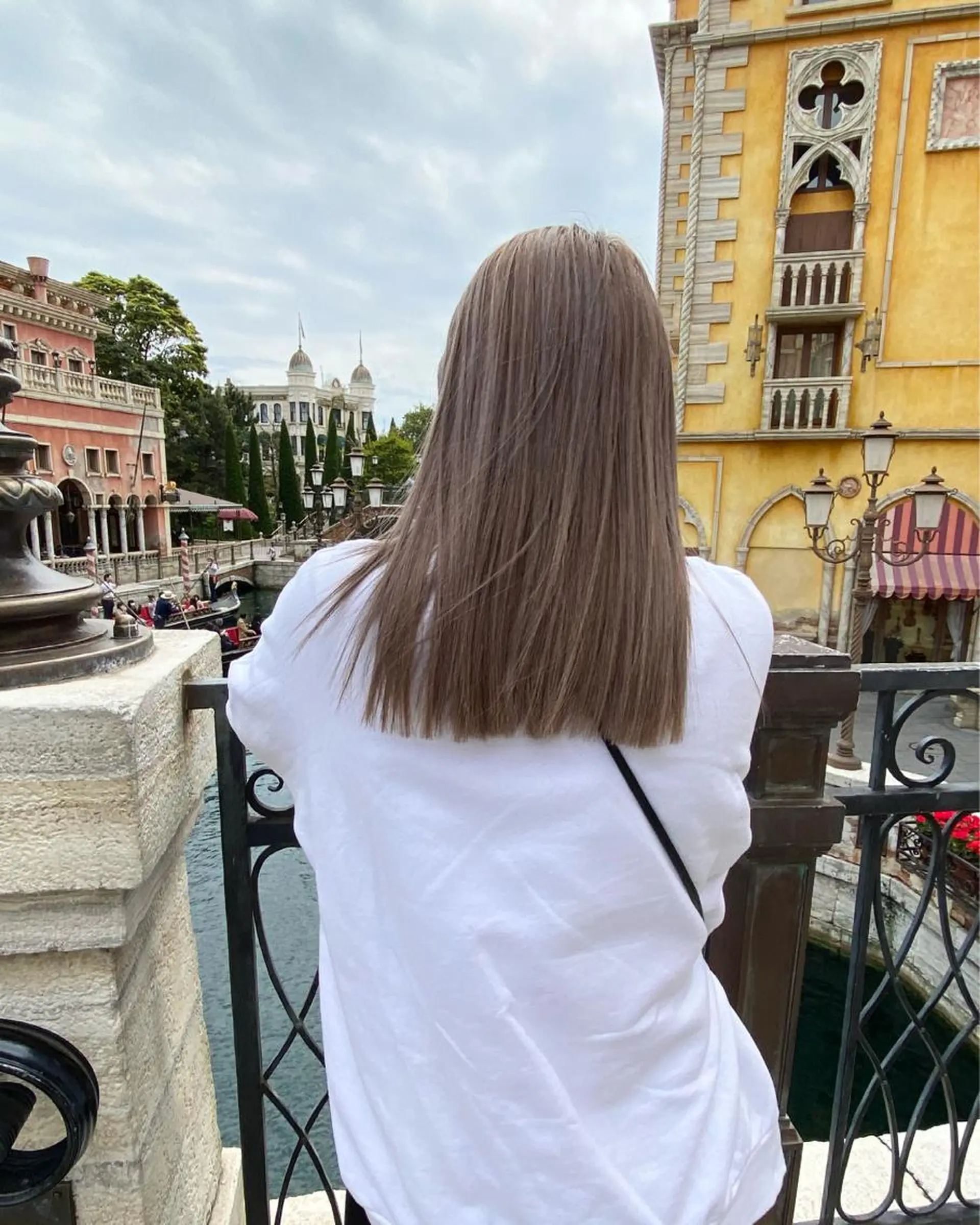 セミロング カラー ヘアアレンジ 🌟アレンジが似合う カラー🌟Rumiのヘアスタイル