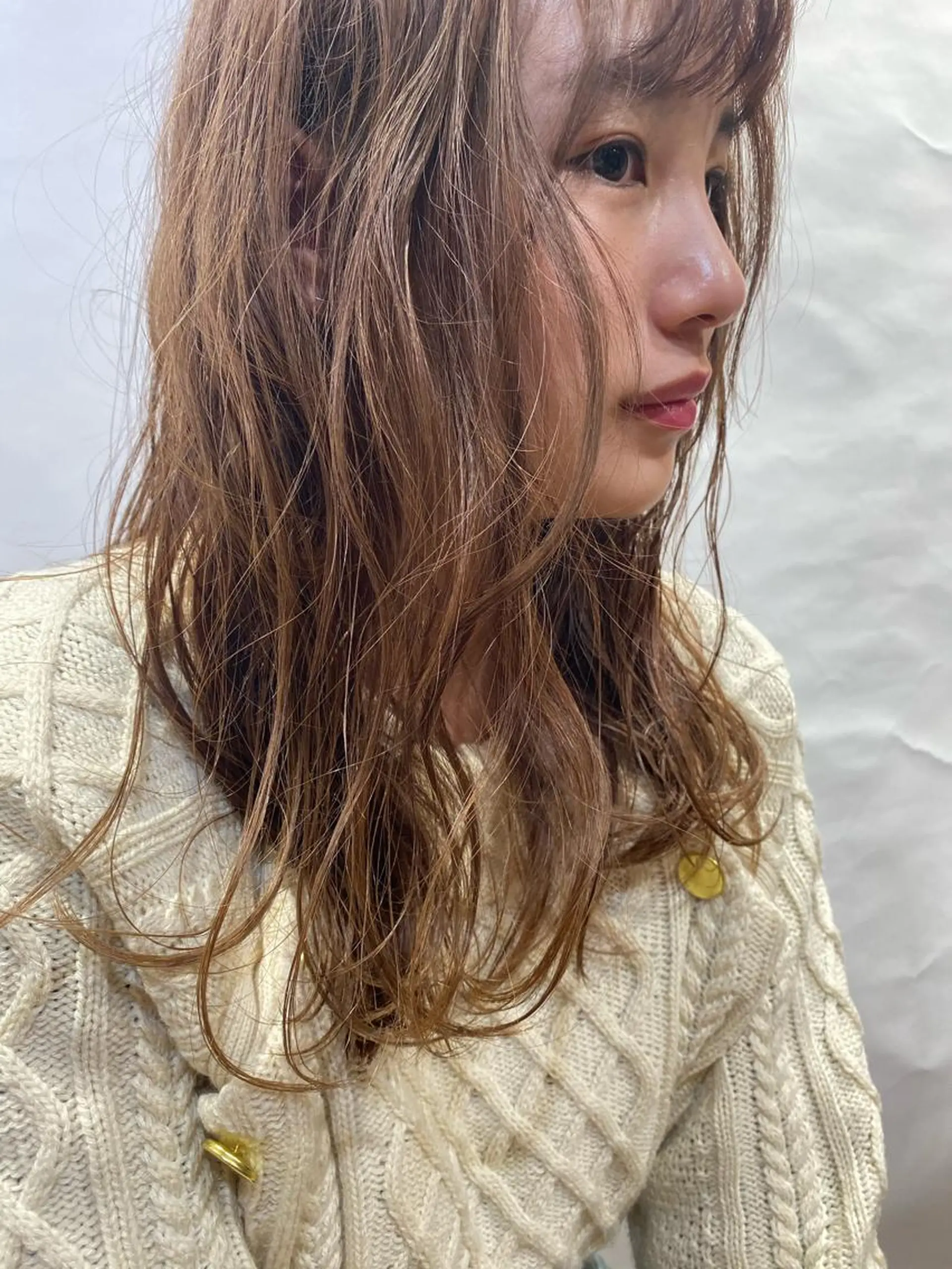 ロング カラー La  SHE's 天王寺店所属・マルヤマ リナのマツエク・マツパデザイン