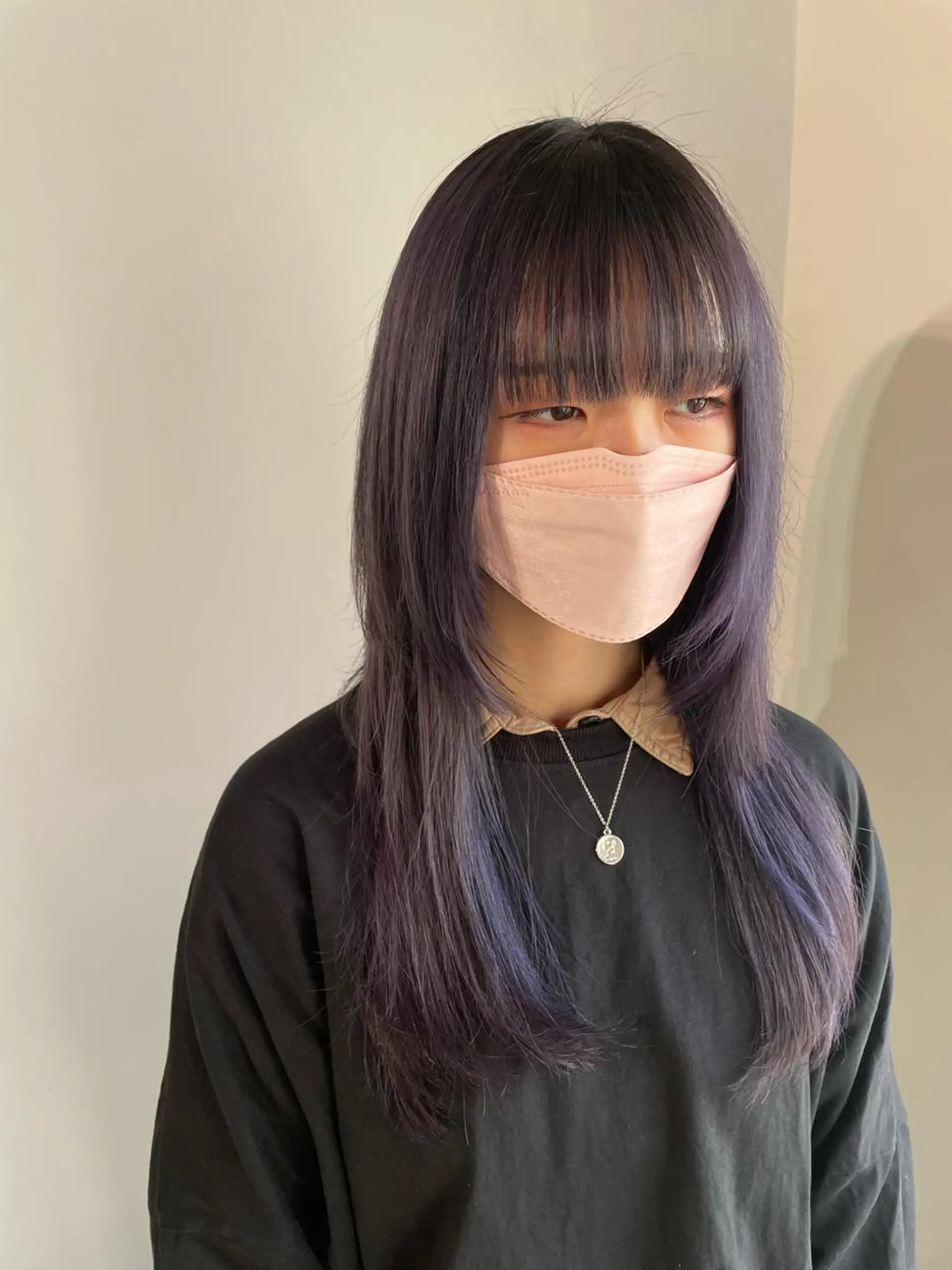 カラー La fith hair ray 札幌店所属・顔まわり/W カラー/リョウのヘアスタイル