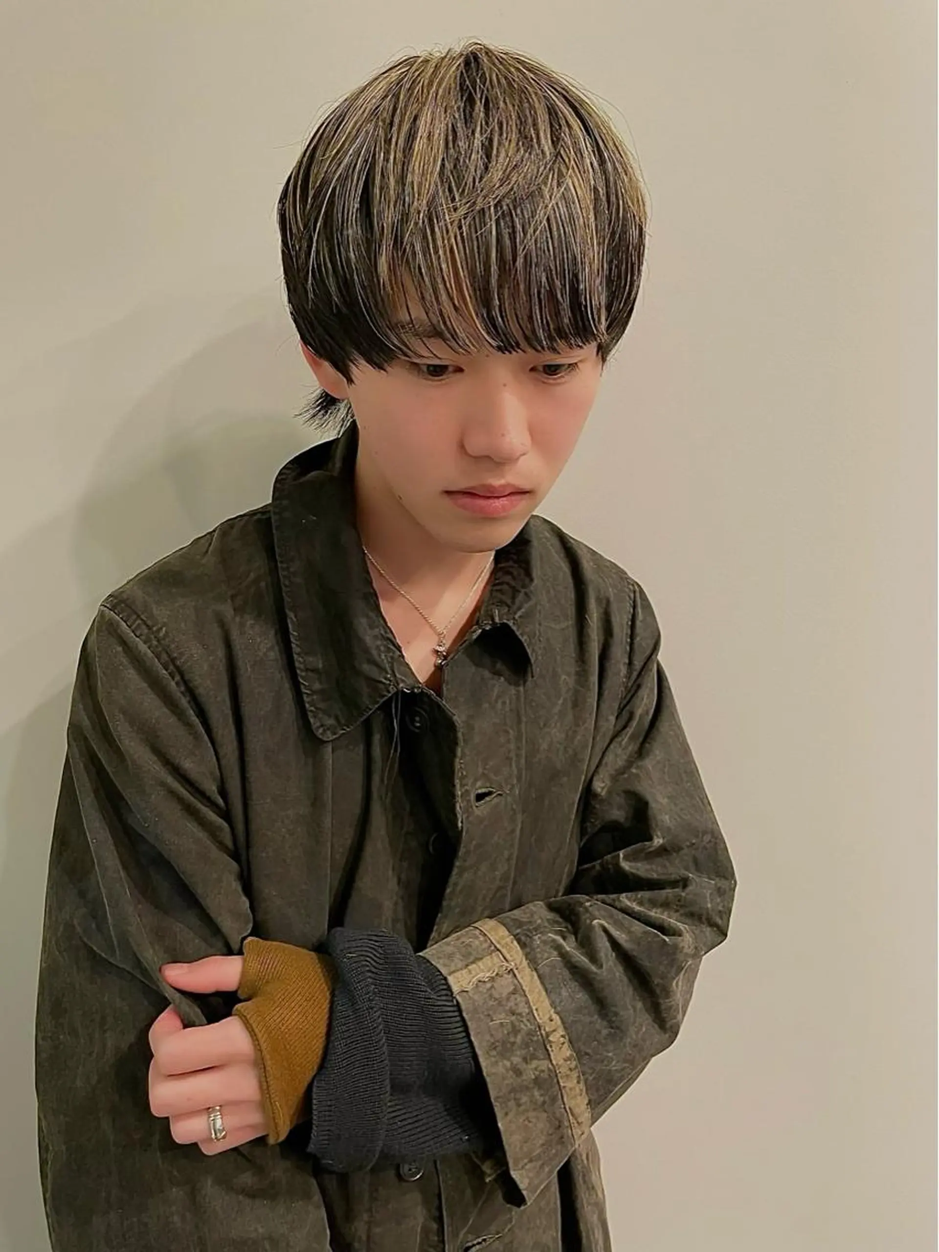 ミディアム カラー カット ヘアカラー トリートメント SALOWIN所属・ブリーチ✨ ボブ✨レイヤーのヘアスタイル