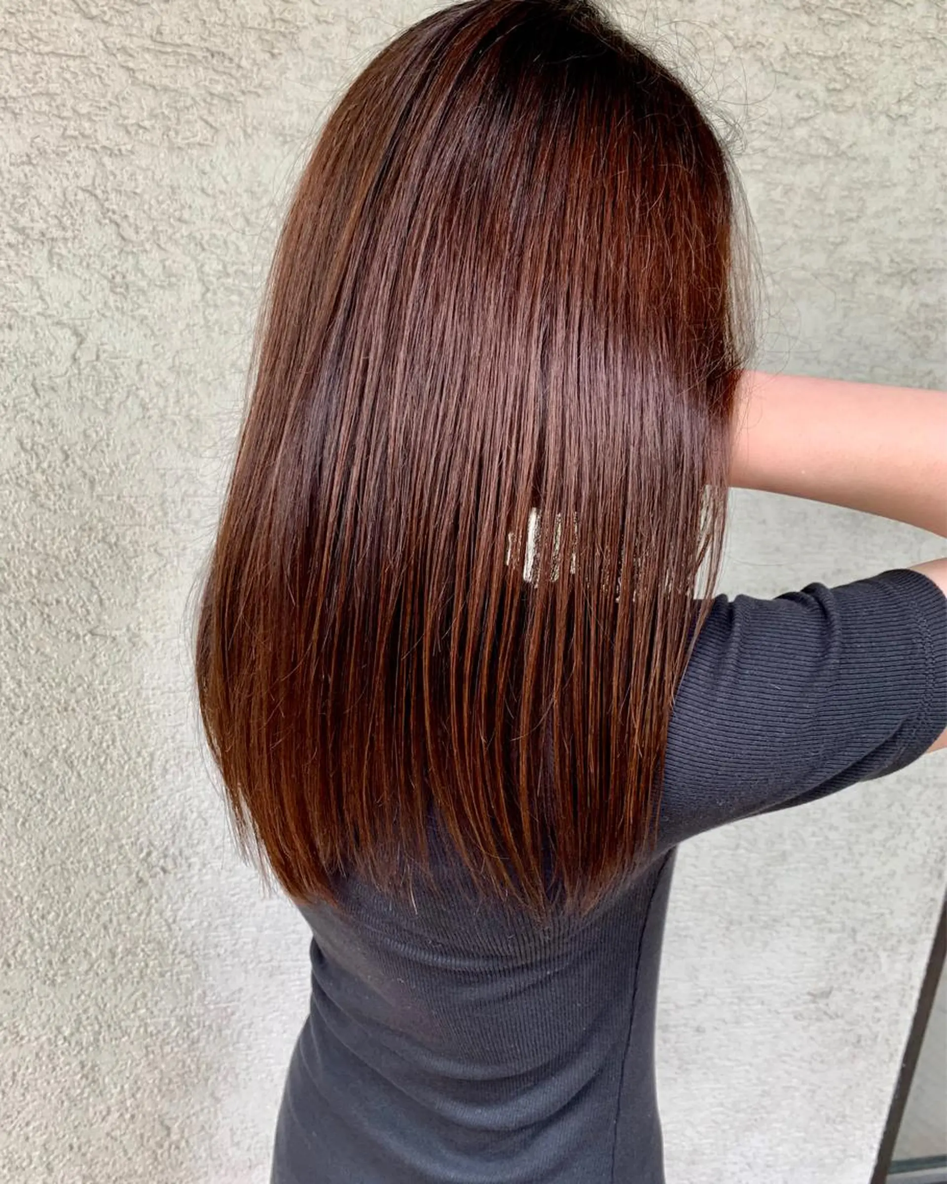 ロング トリートメント アブアイ所属・艶髪・酸性ストレート フリツのヘアスタイル