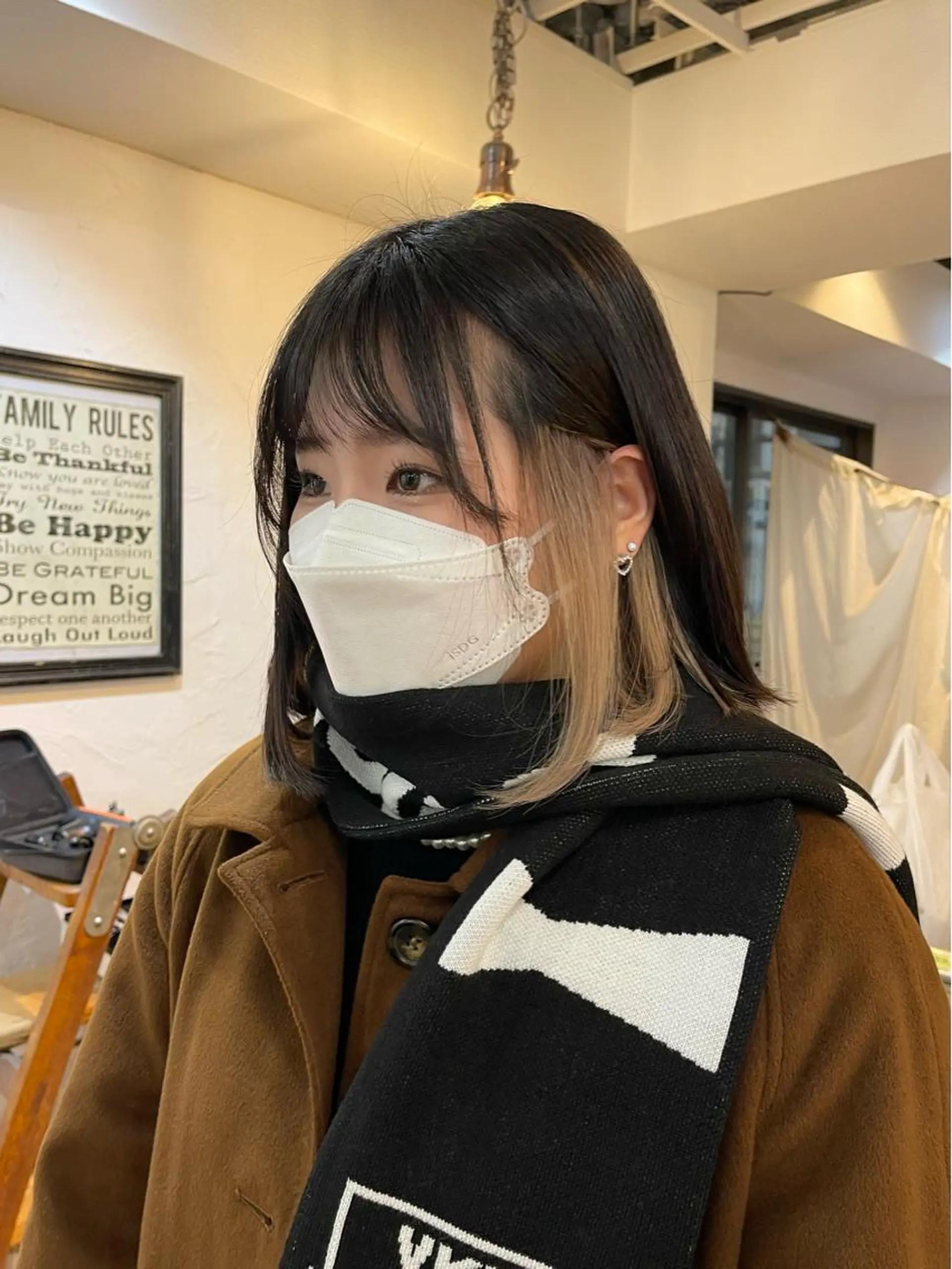 カラー ヘアアレンジ 180° OneEightyDegrees 中目黒所属・Himari 【ハイトーンカラー】のヘアスタイル