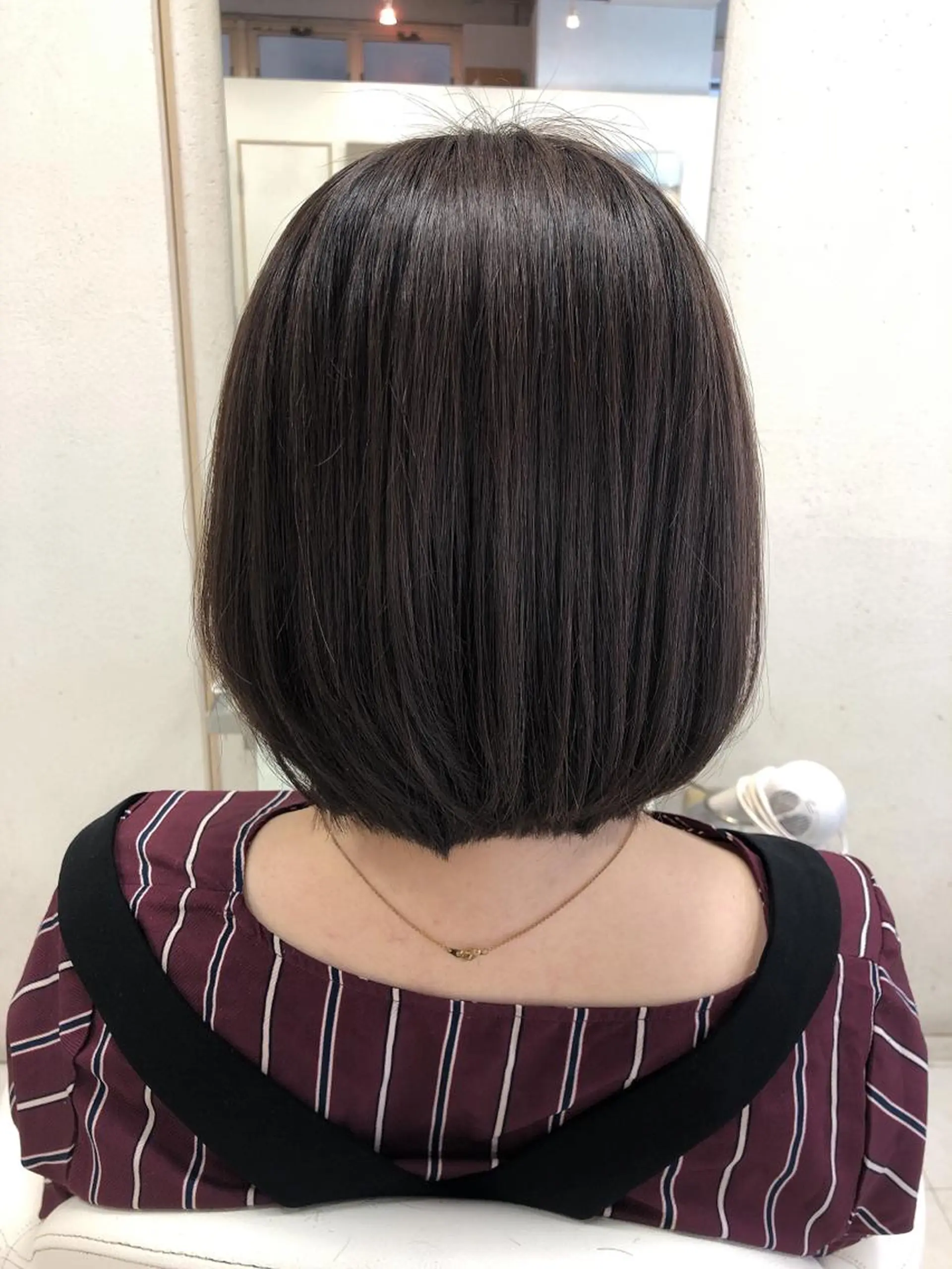 ショート ボブ 阿部 美咲のヘアスタイル