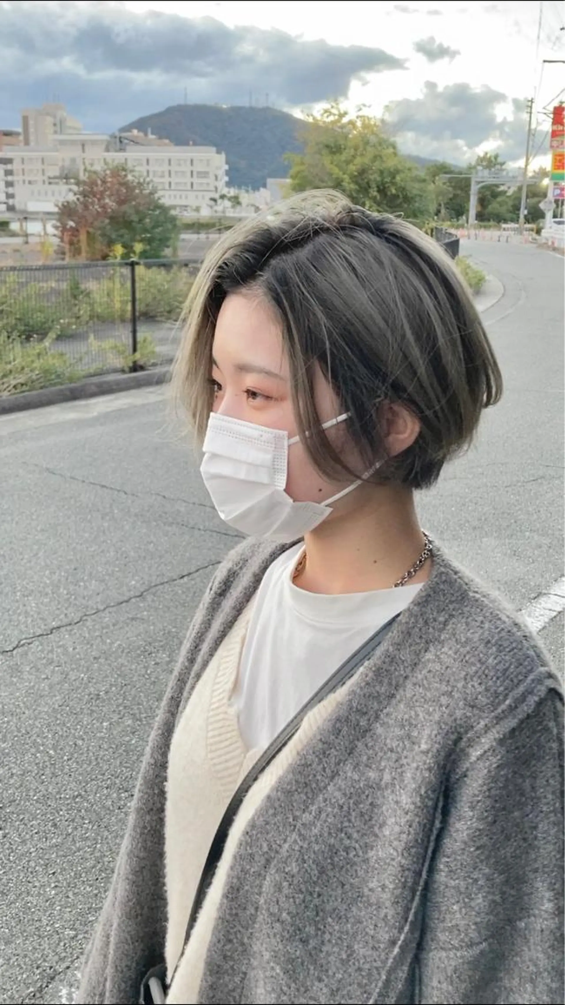 ショート カット ヘアカラー パーマ 縮毛矯正 大谷 哲基のヘアスタイル