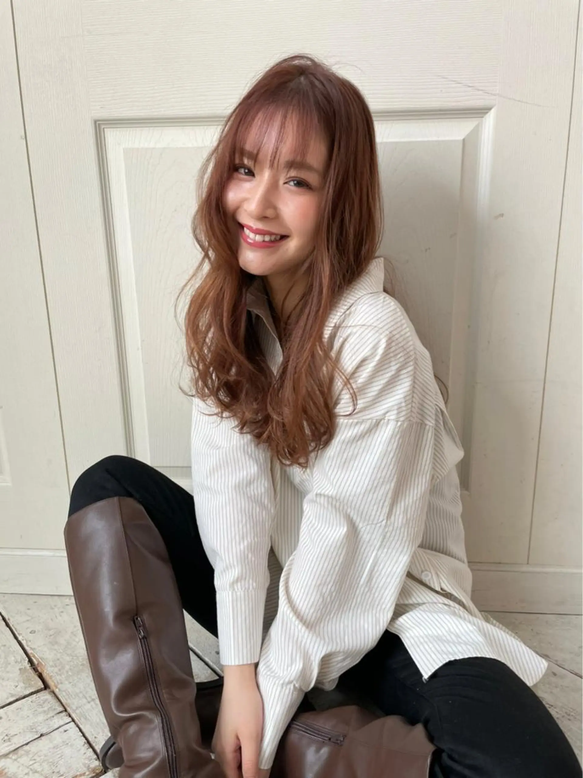 ロング カラー ヘアアレンジ 指名支持率NO.1 スタイリストのヘアスタイル