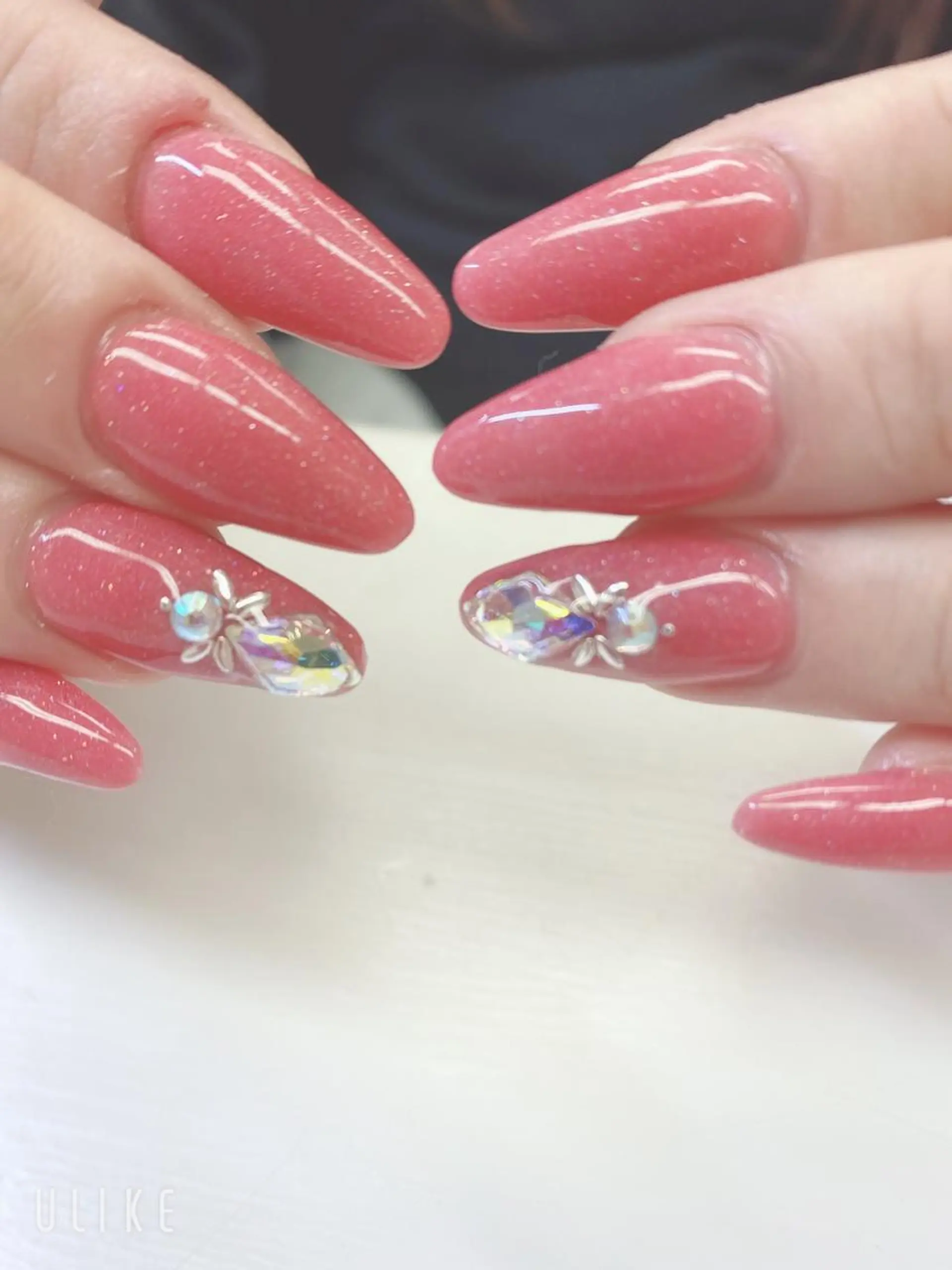 セミロング ハンドネイル JNA認定講師🌸 RIEのネイルデザイン