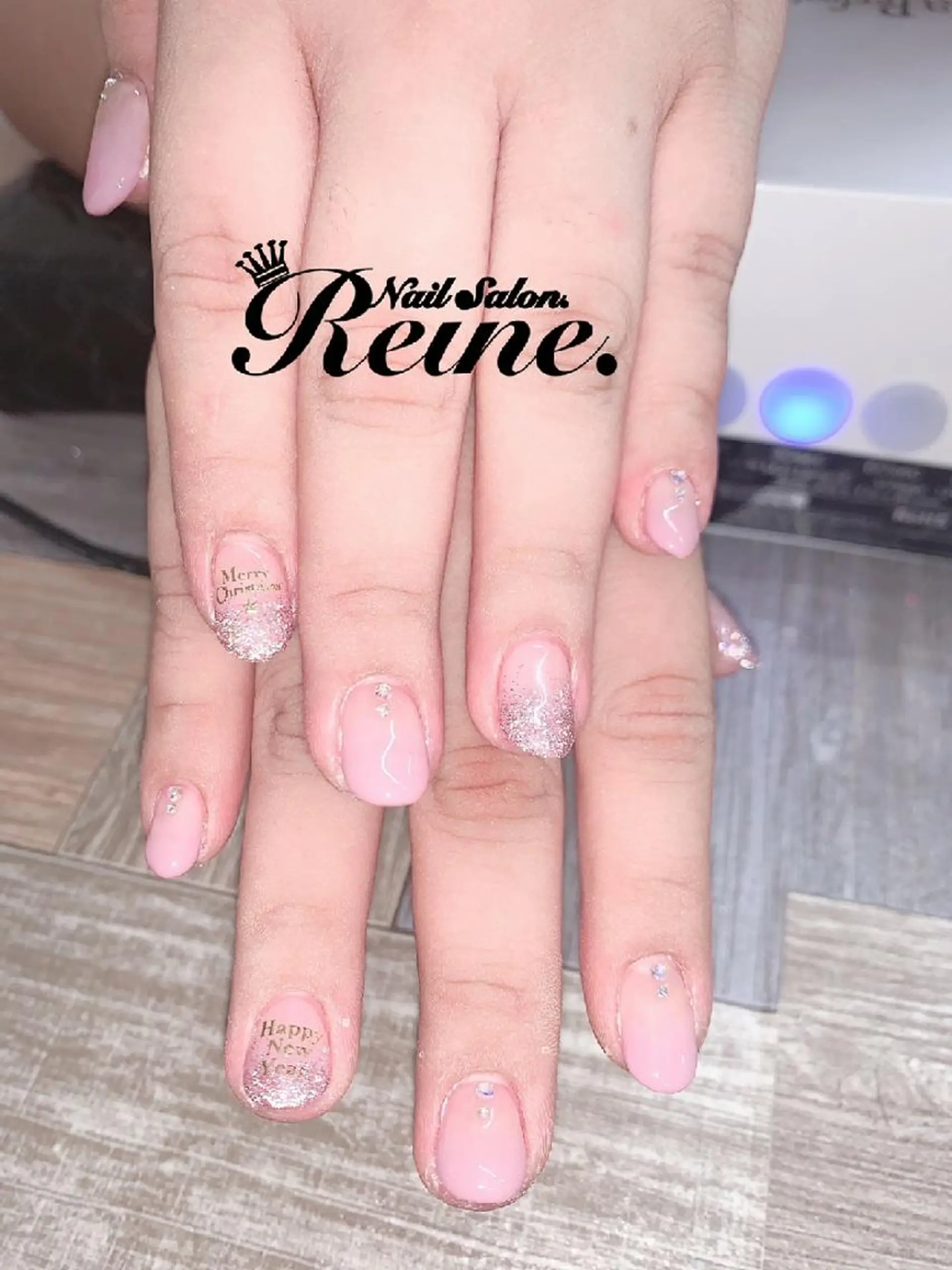 ネイル ピンク Nailsalon Reine所属・玉栄 伶奈のネイルデザイン