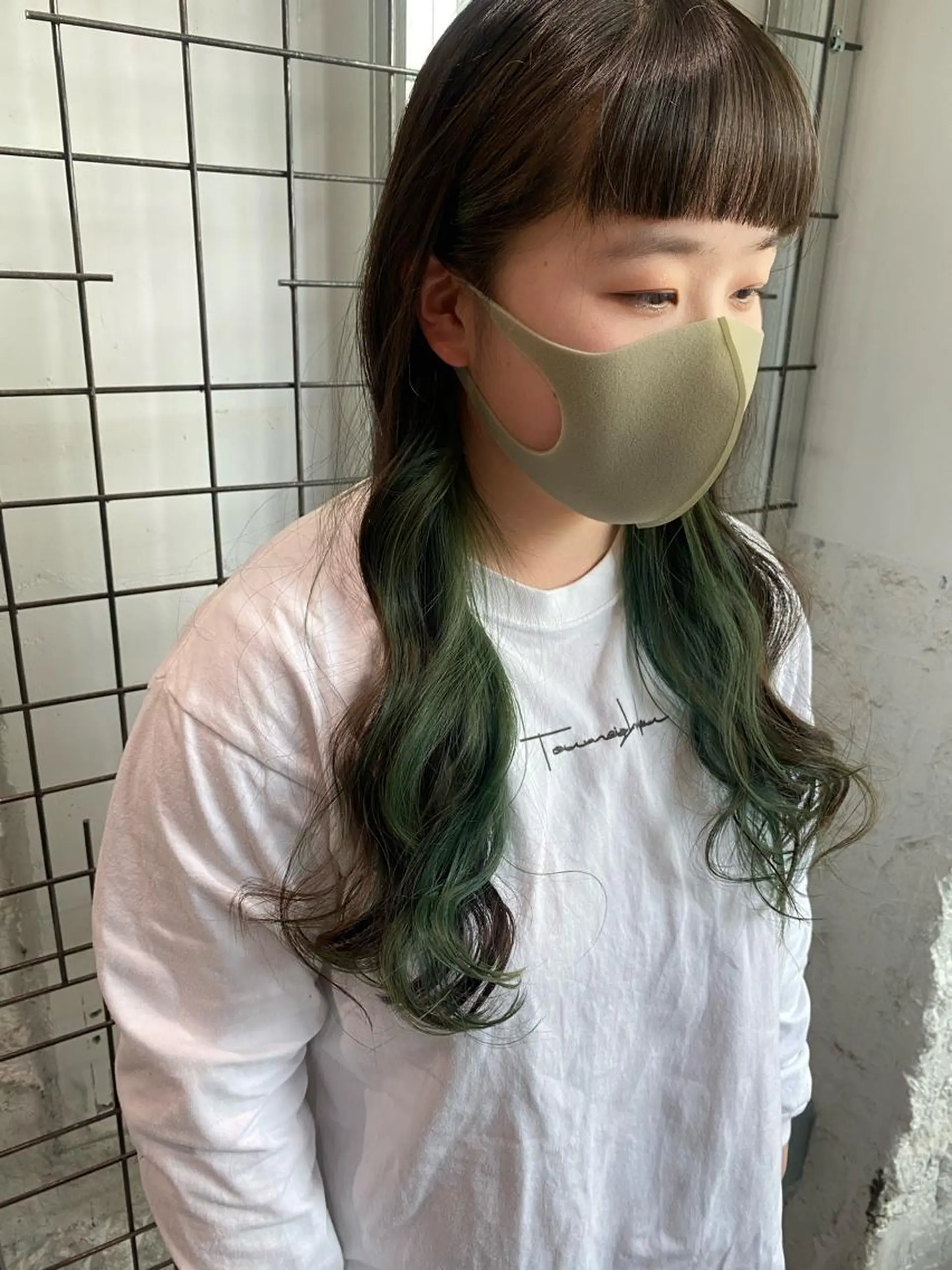 カラー ヘアカラー AYANE 韓国ヘア /レイヤーカットのヘアスタイル